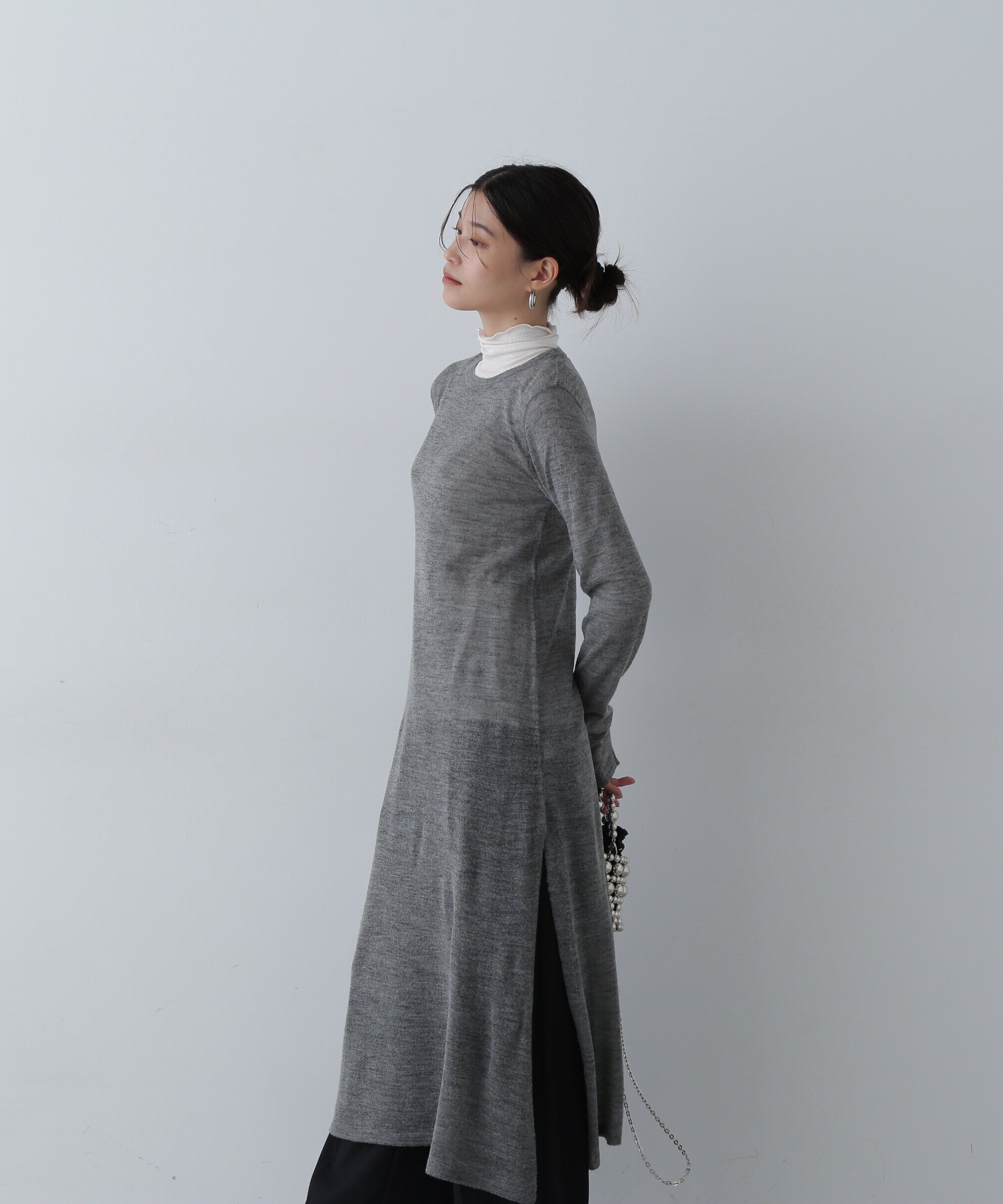  「シアーニットワンピース」|ワンピース|