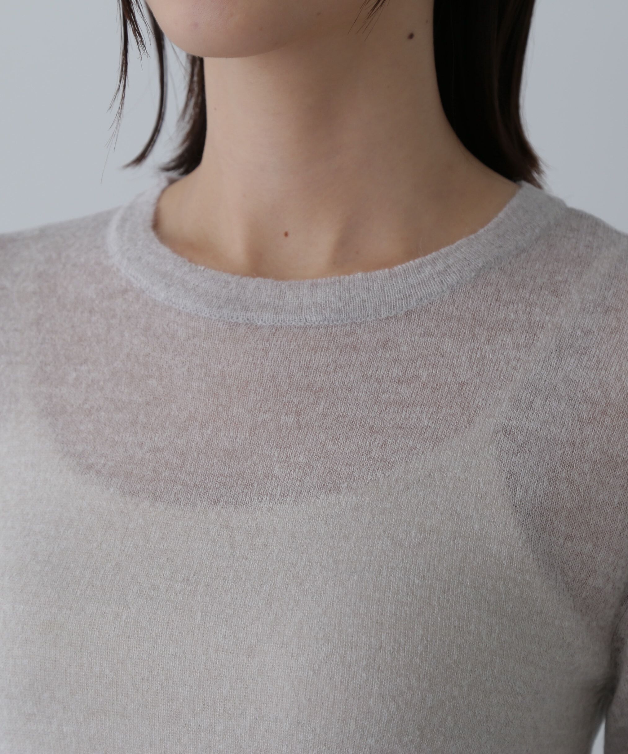  「シアーニットワンピース」|ワンピース|