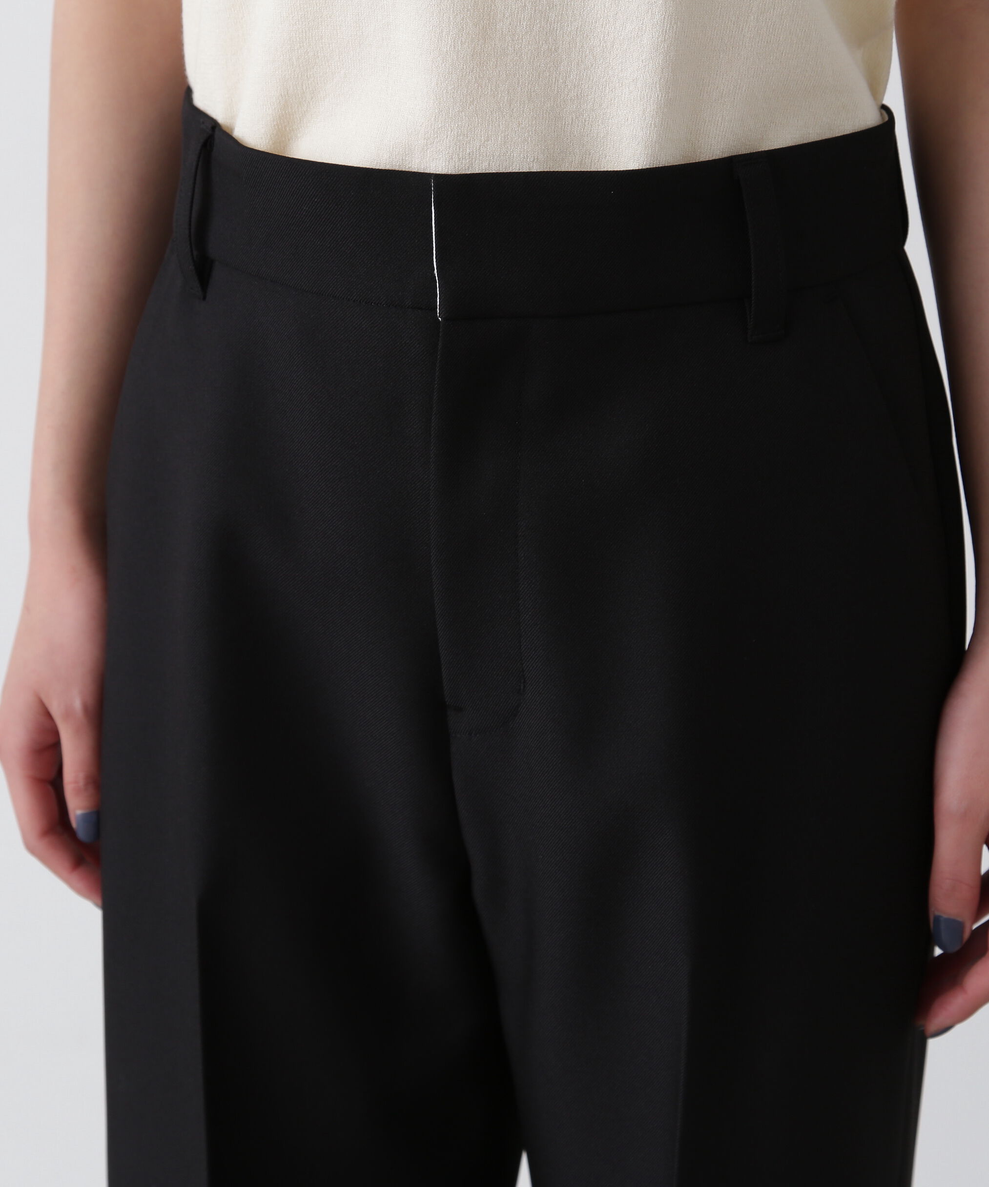  「センタープレスツイルトラウザー」|その他|