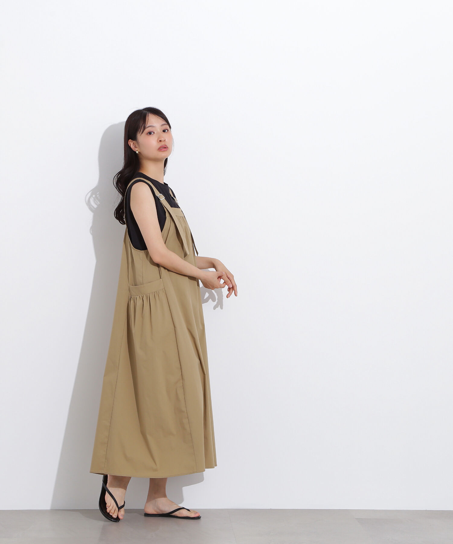  「メタルプレートノースリーブカットソー」|Tシャツ・カットソー|