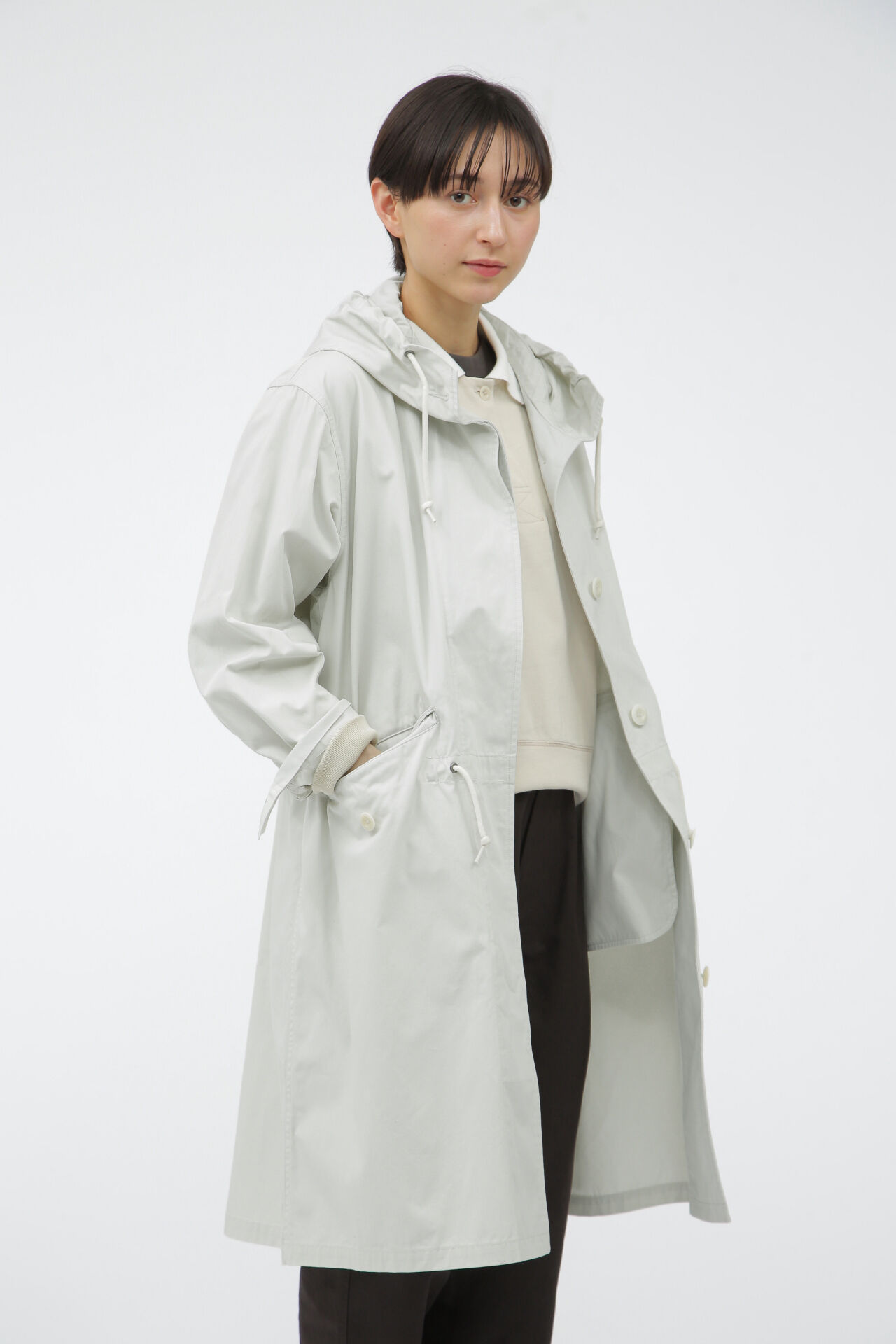 MHL.「COMPACT COTTON TWILL」|その他|ECRU2