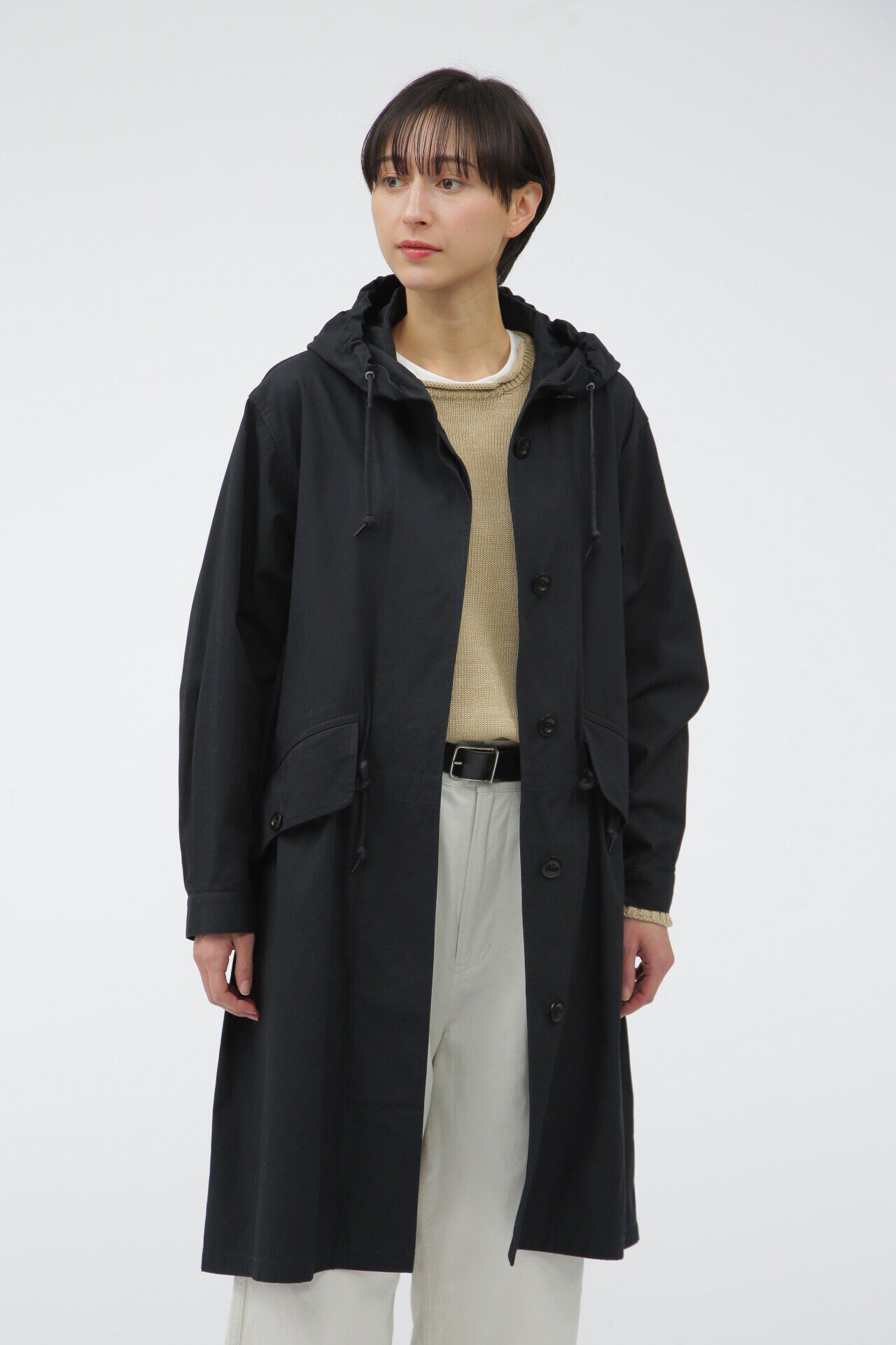 MHL.「COMPACT COTTON TWILL」|その他|NAVY