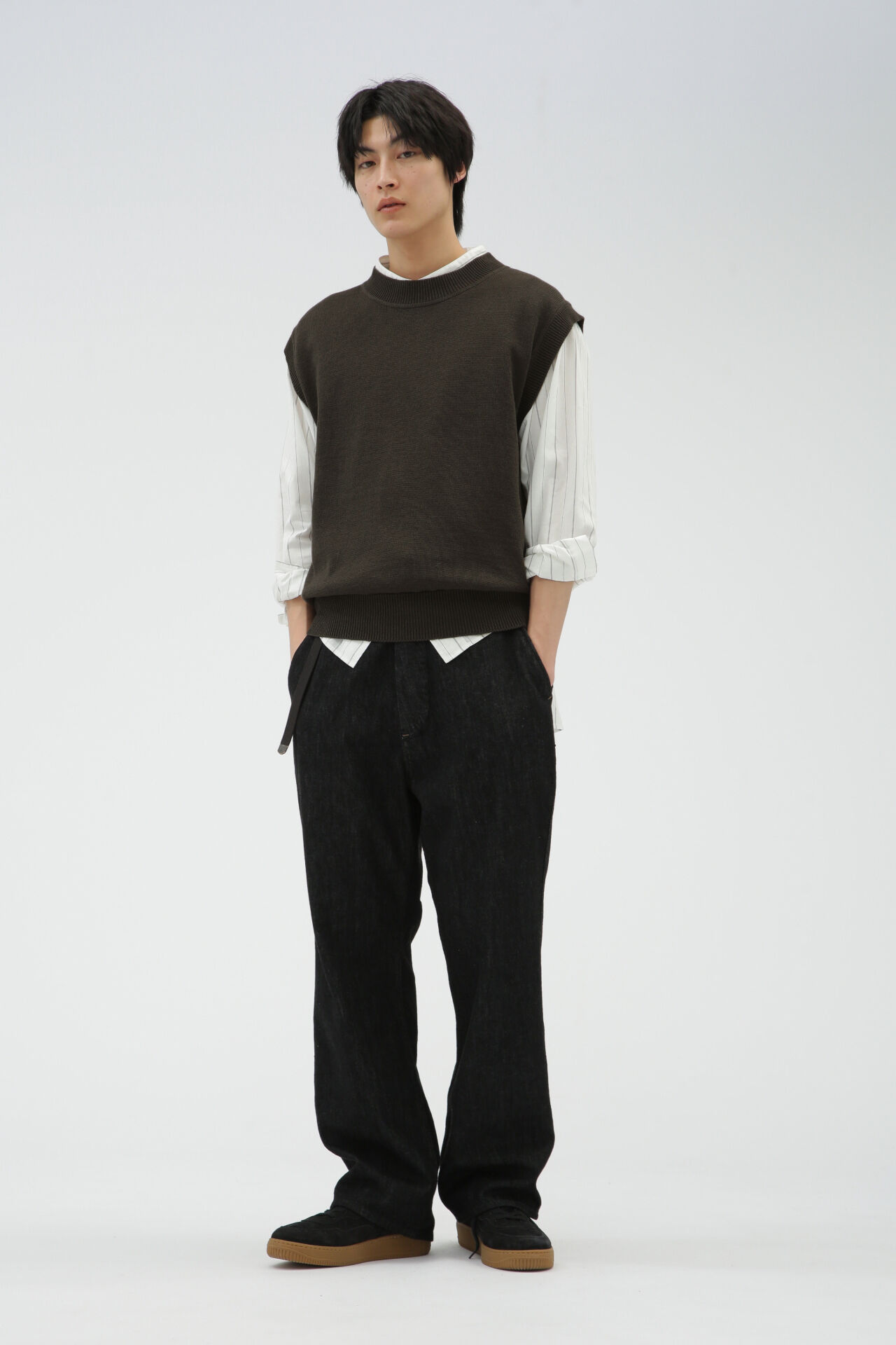 MHL.「GRAPHIC COTTON STRIPE」|シャツ・ブラウス|