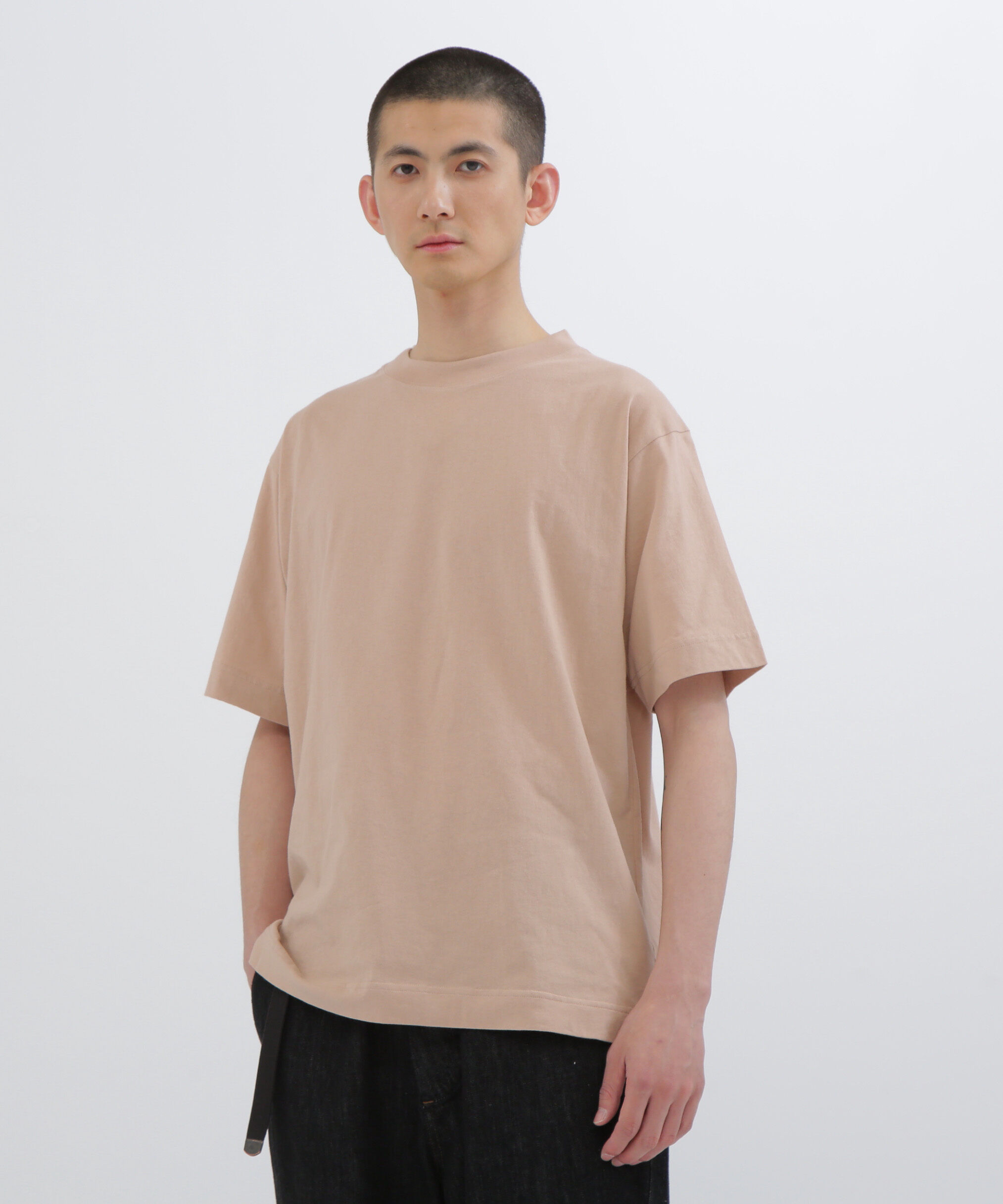 MHL.「FINE COTTON JERSEY」|Tシャツ・カットソー|PINK