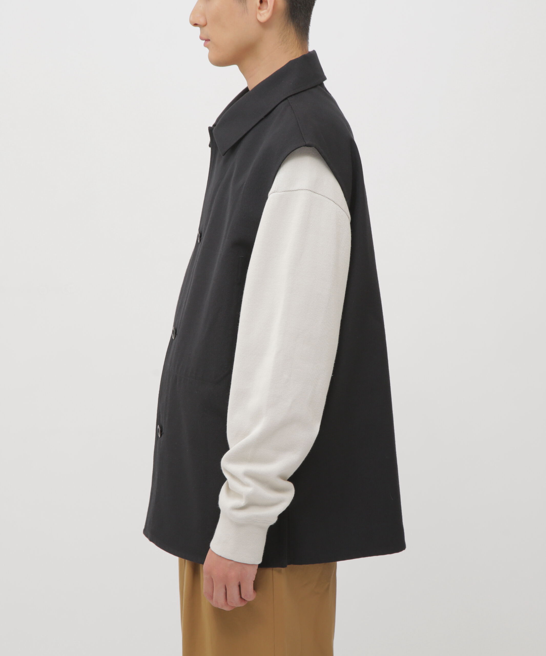 MHL.「WOOL COTTON DRILL SHIRT」|シャツ・ブラウス|