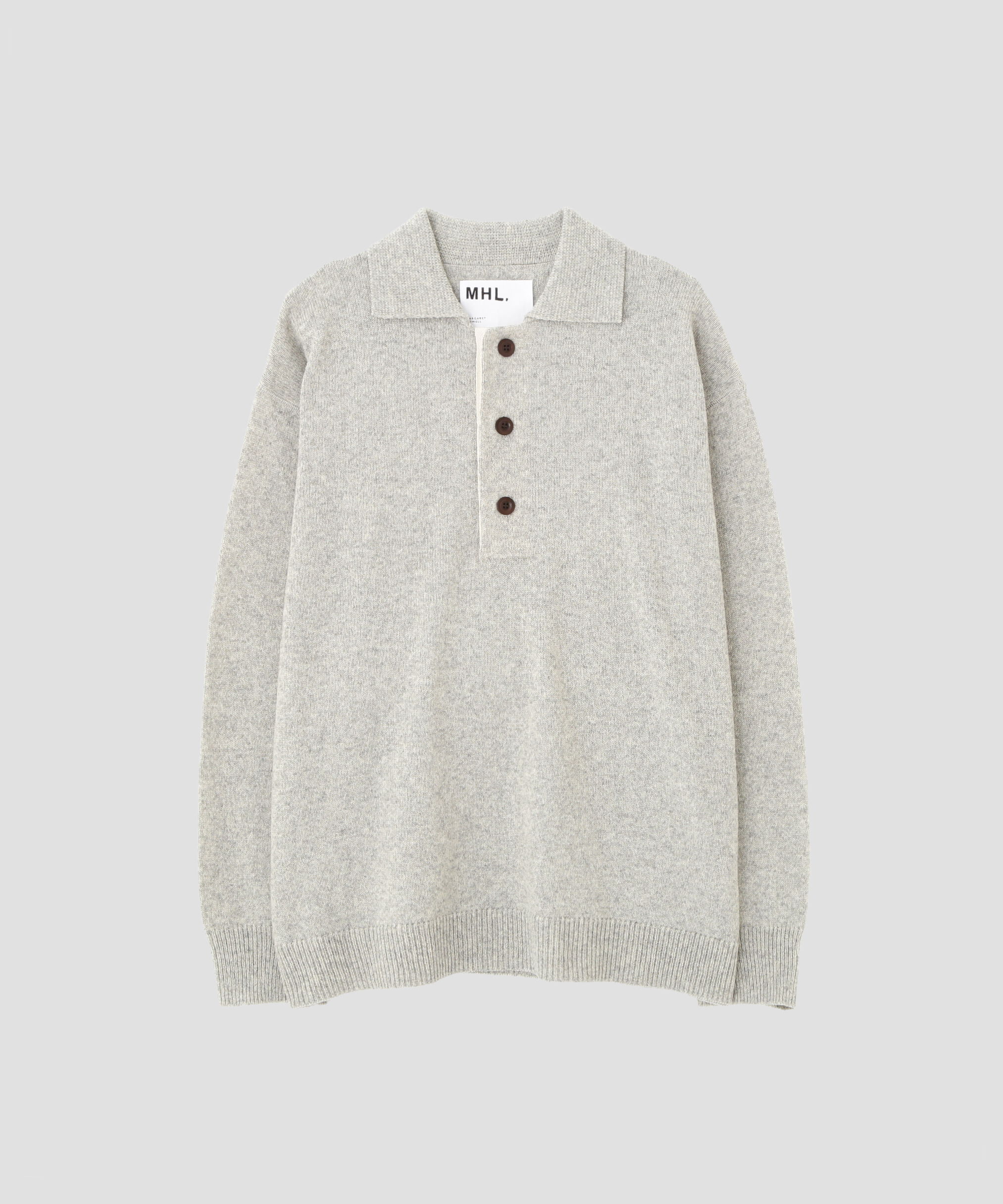 MHL.「WASHABLE DRY WOOL KNITWEAR」|ニット・セーター|