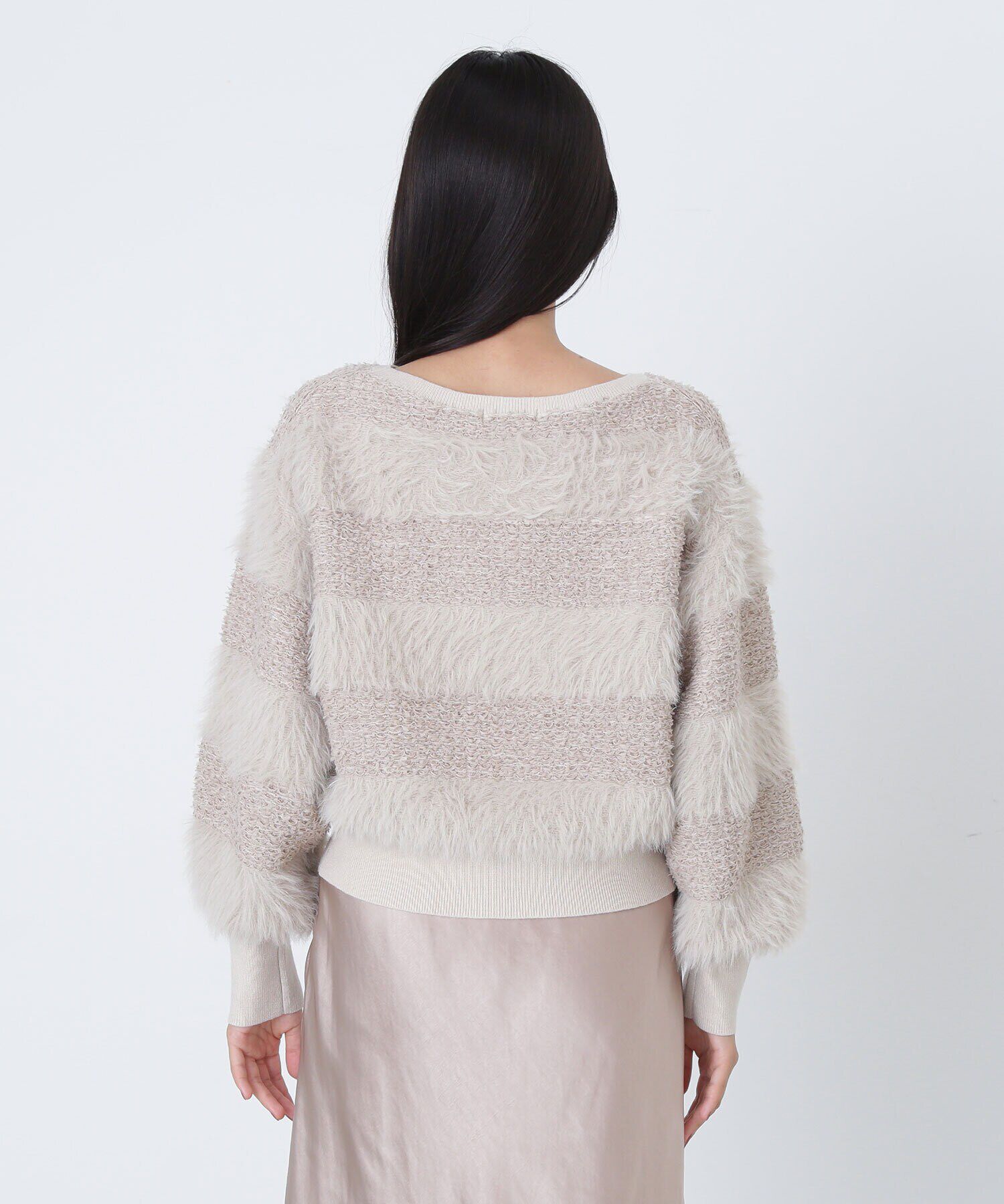  「フェザーミックスツイードニット　24AW」|ニット・セーター|