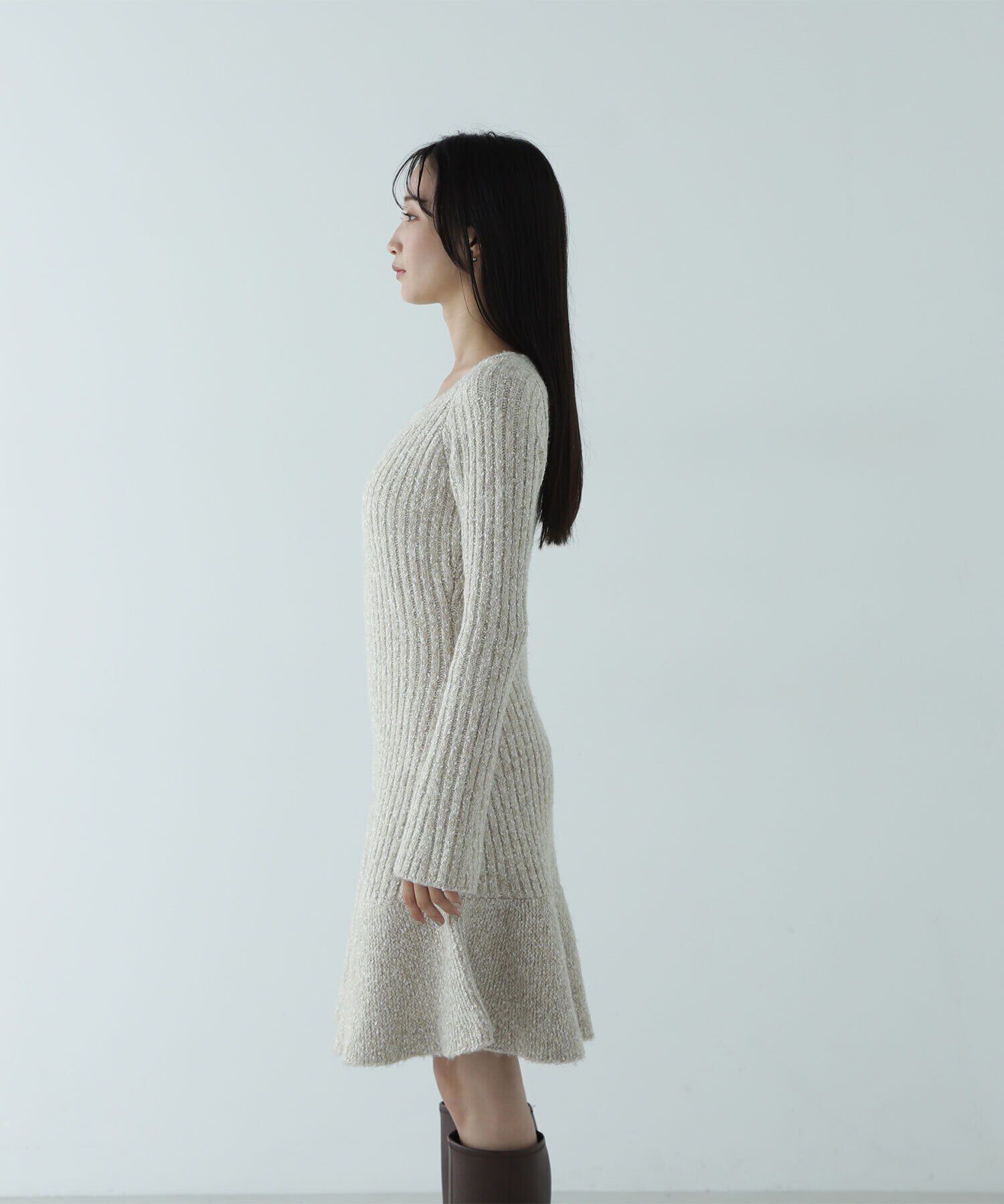  「ツイードミニワンピース」|ワンピース|