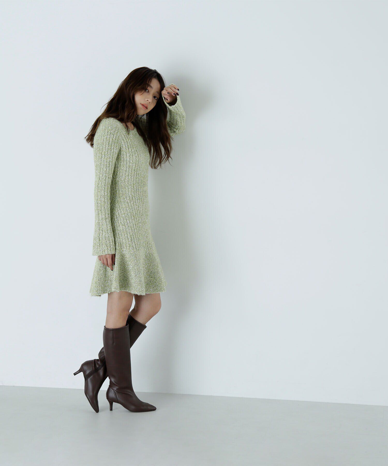  「ツイードミニワンピース」|ワンピース|