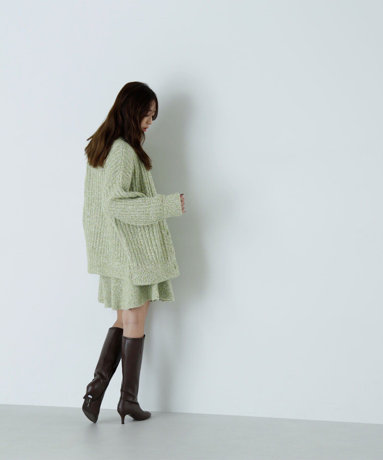  「ツイードミニワンピース」|ワンピース|