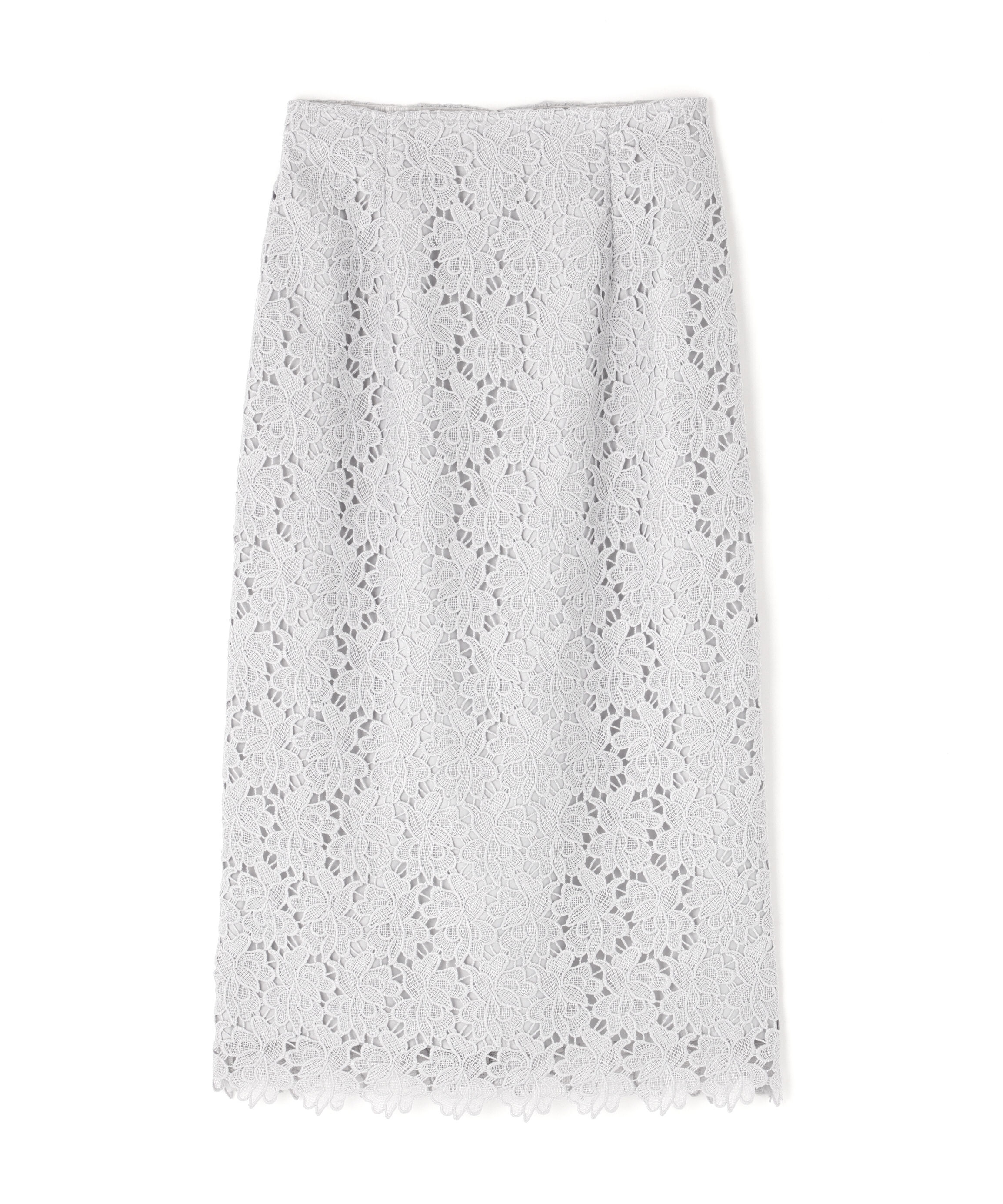  「フラワーレースタイトスカート」|スカート|