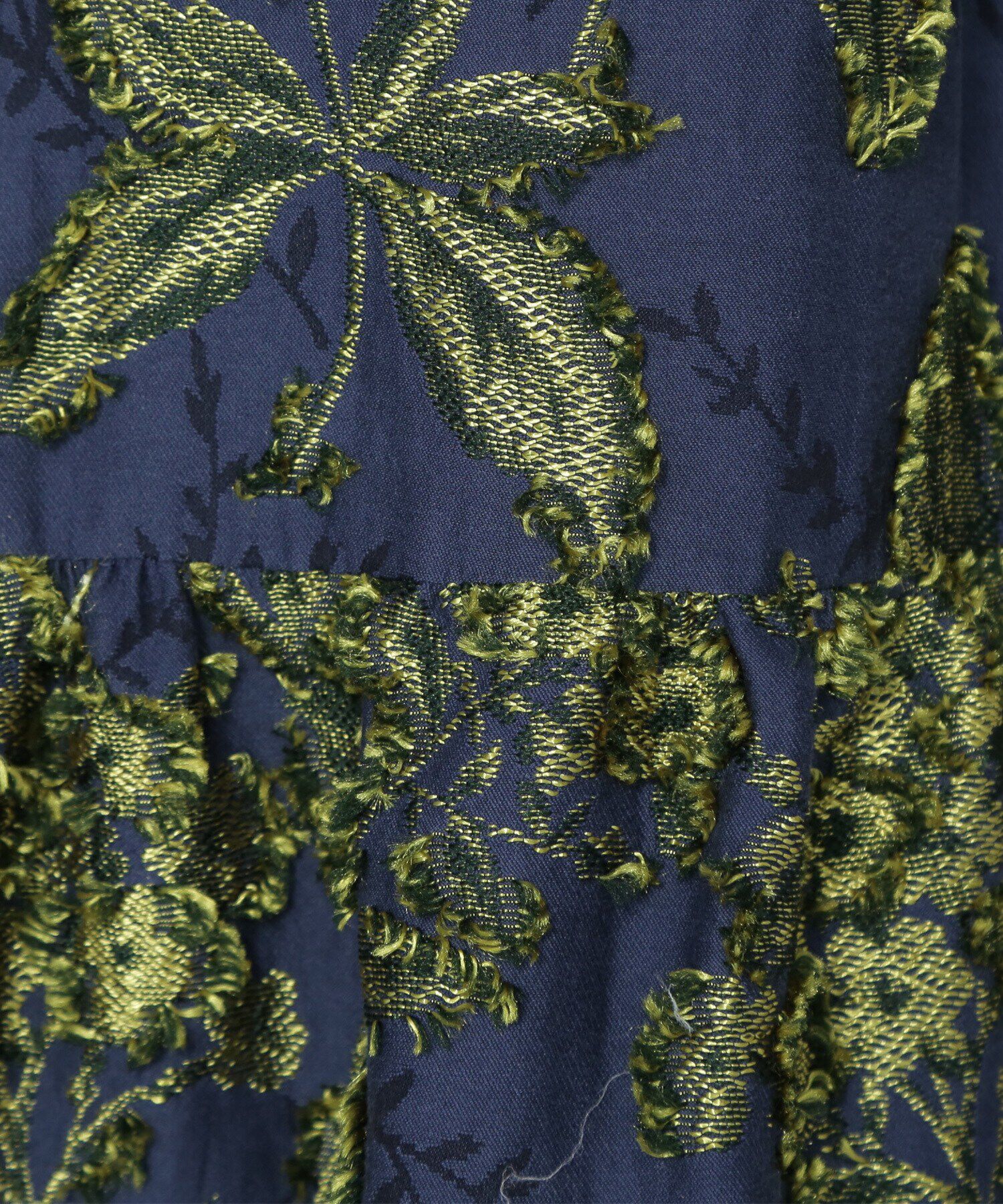  「カットジャガードミニワンピース」|ワンピース|