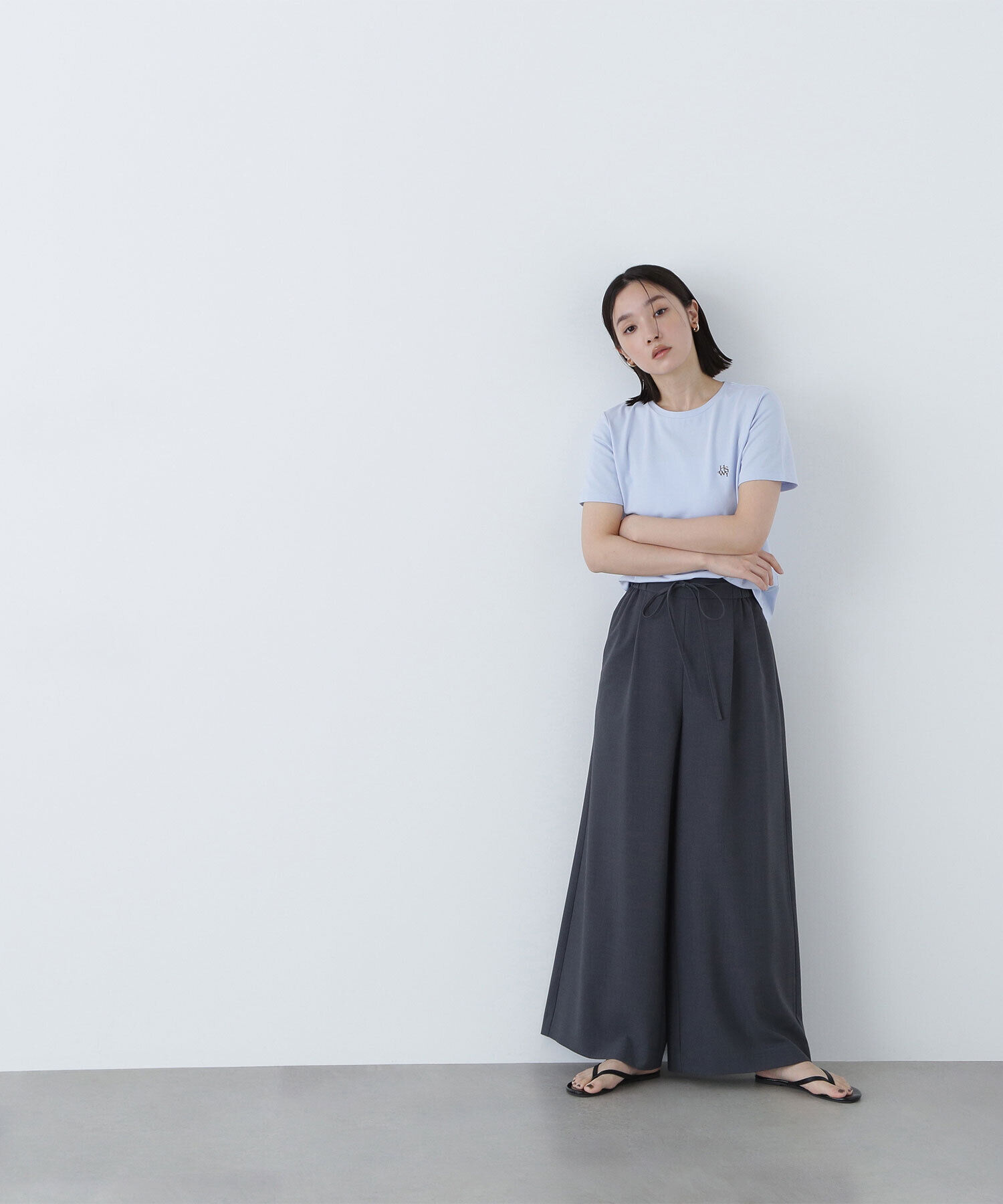  「ワンポイントコンパクトTシャツ」|Tシャツ・カットソー|