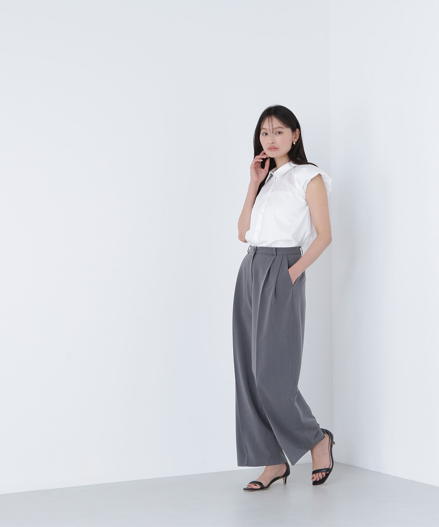  「バルーンスリーブシャツ」|シャツ・ブラウス|