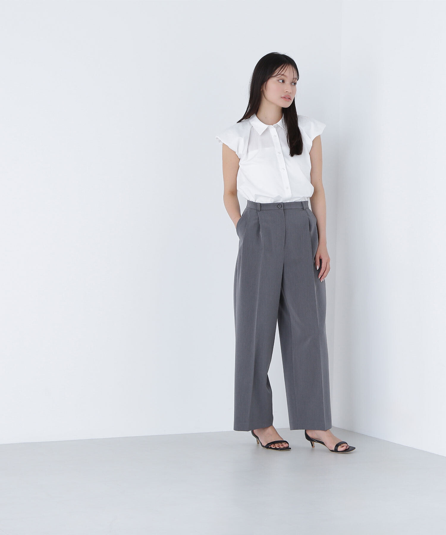  「バルーンスリーブシャツ」|シャツ・ブラウス|