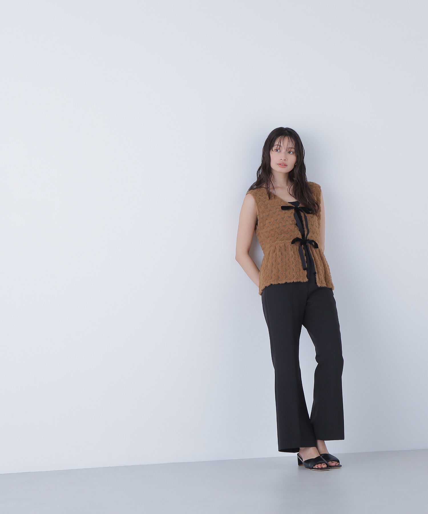  「フェザーレースジレ」|シャツ・ブラウス|