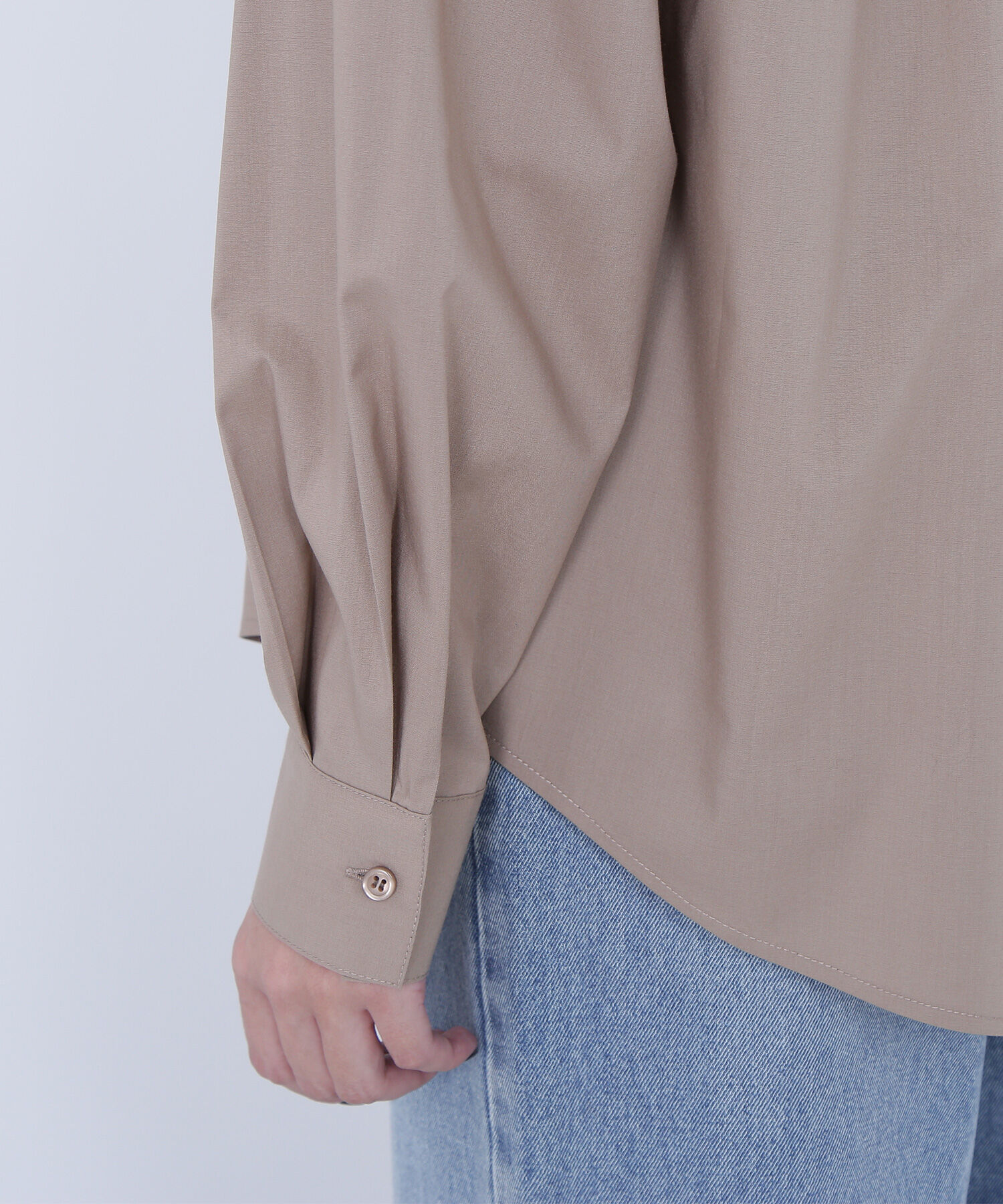  「フリルネックスキッパーブラウス」|シャツ・ブラウス|