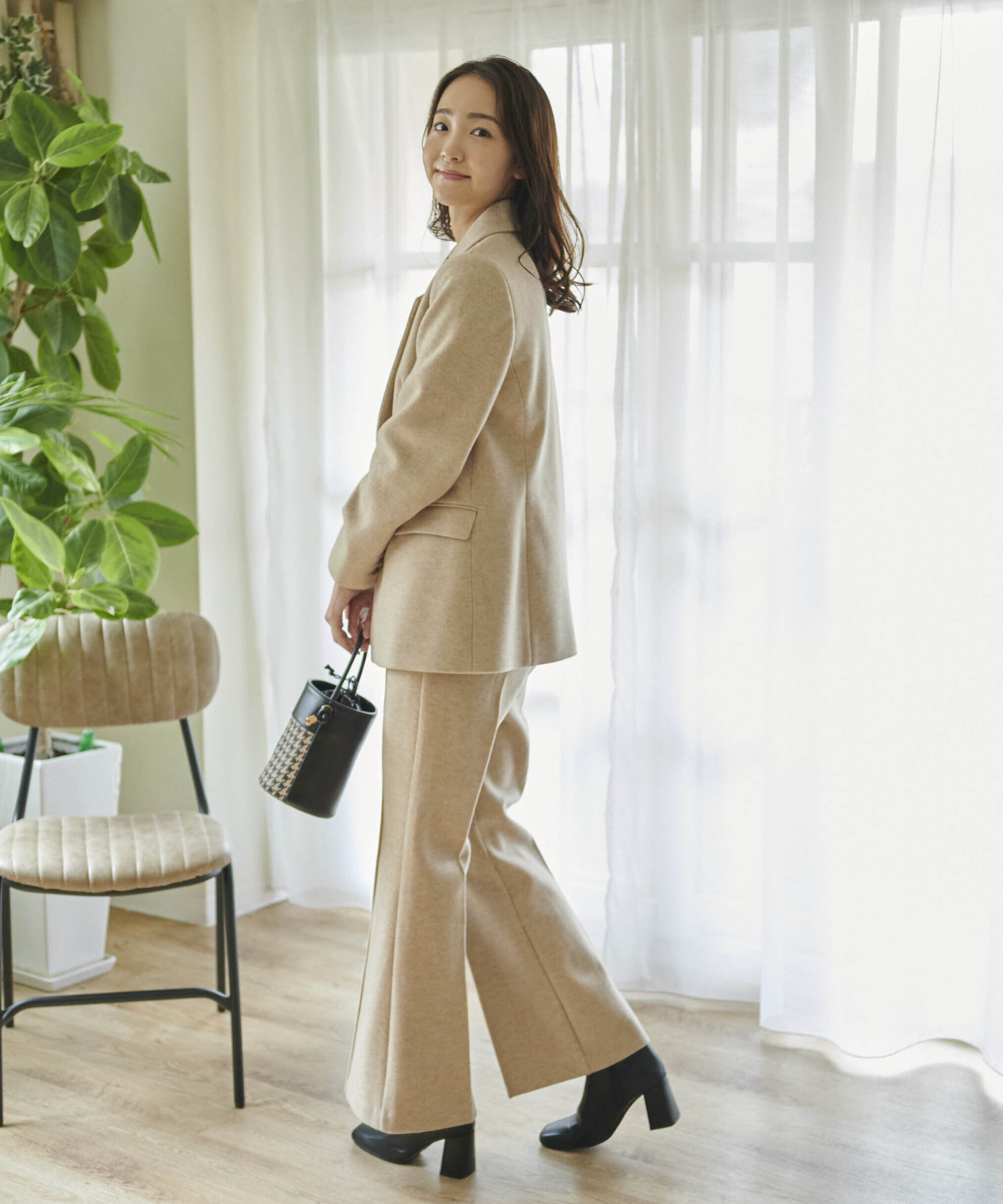  「[Sシリーズ対応商品]起毛テーラードジャケット」|その他|