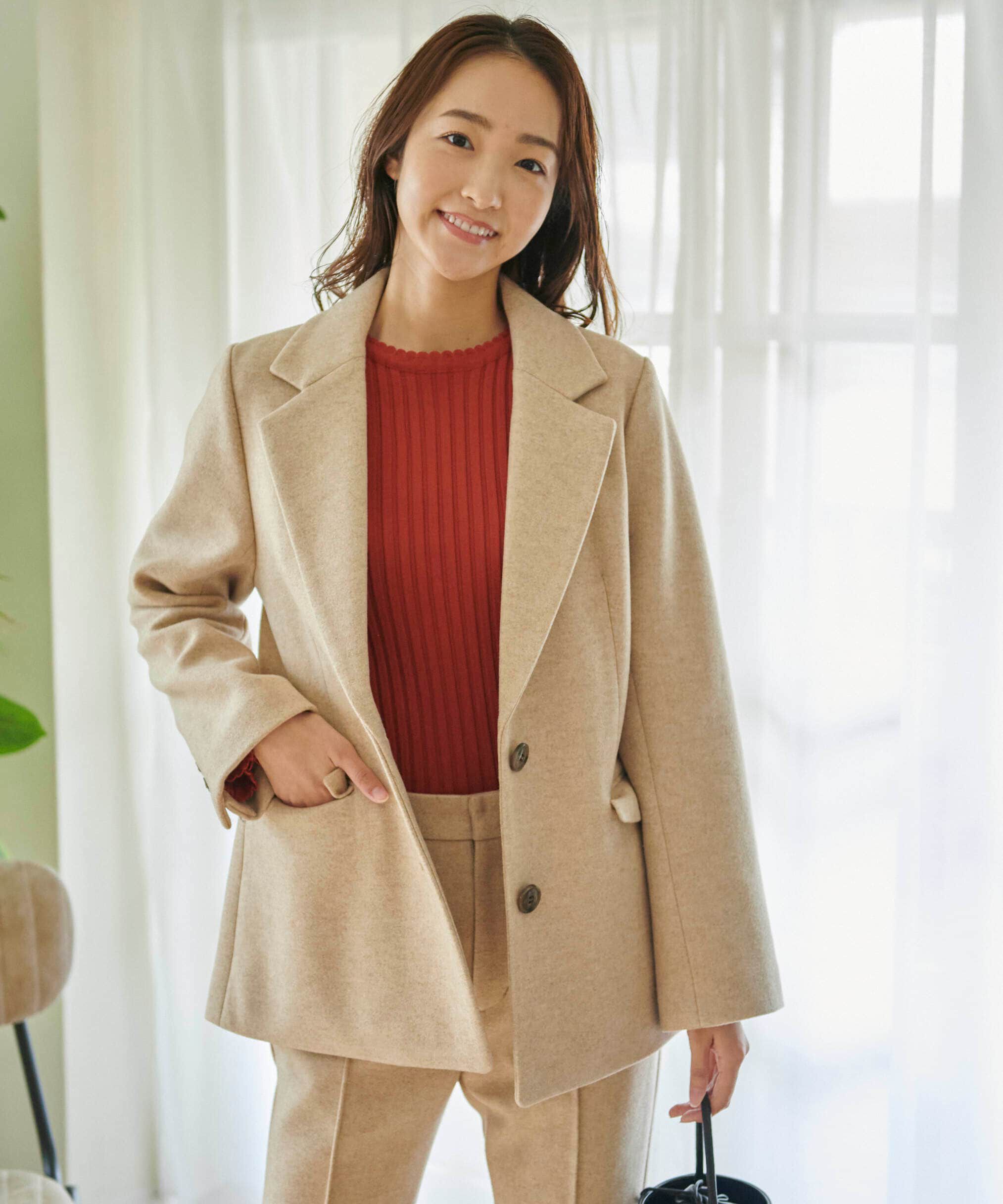  「[Sシリーズ対応商品]起毛テーラードジャケット」|その他|