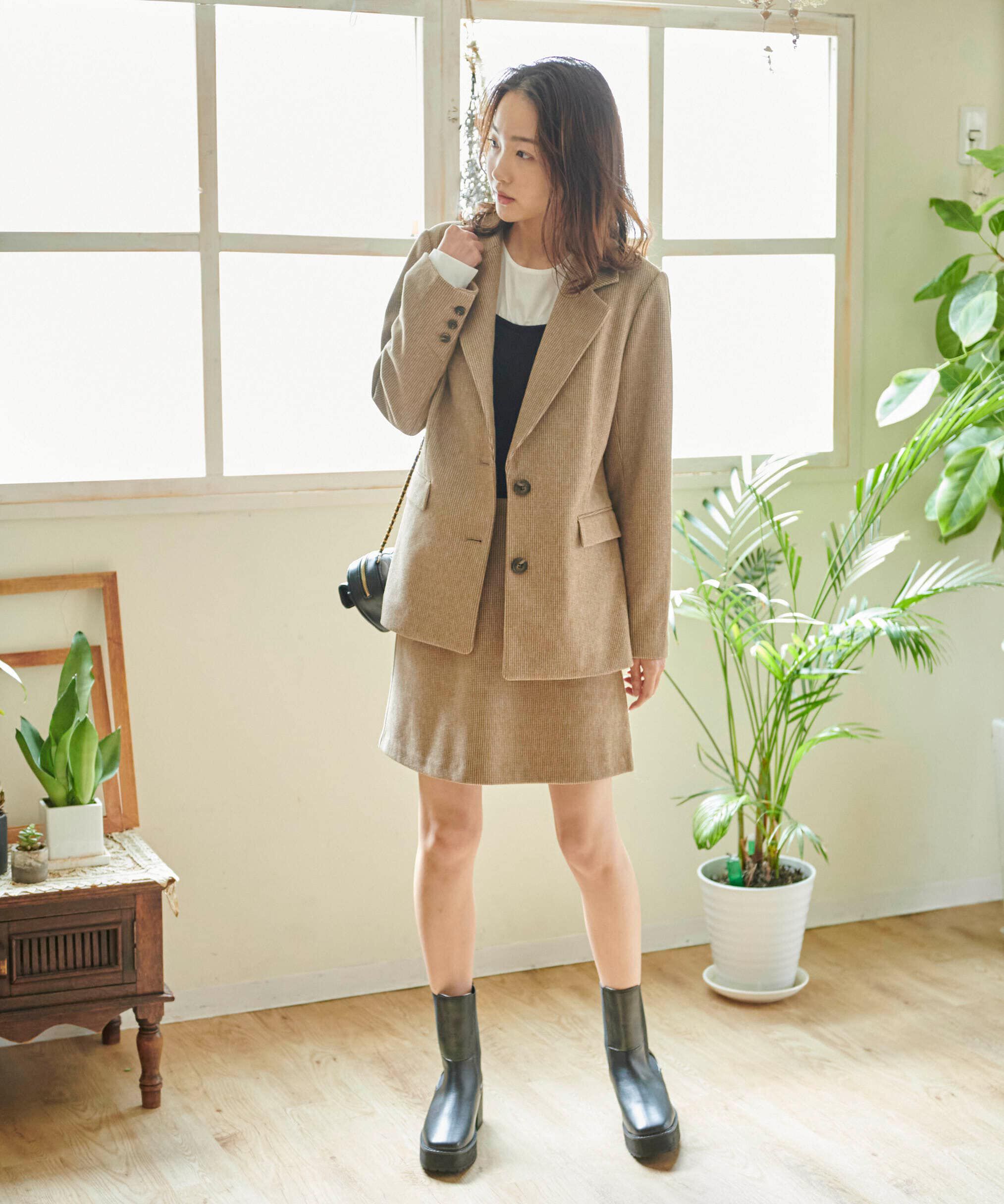  「[Sシリーズ対応商品]起毛テーラードジャケット」|その他|