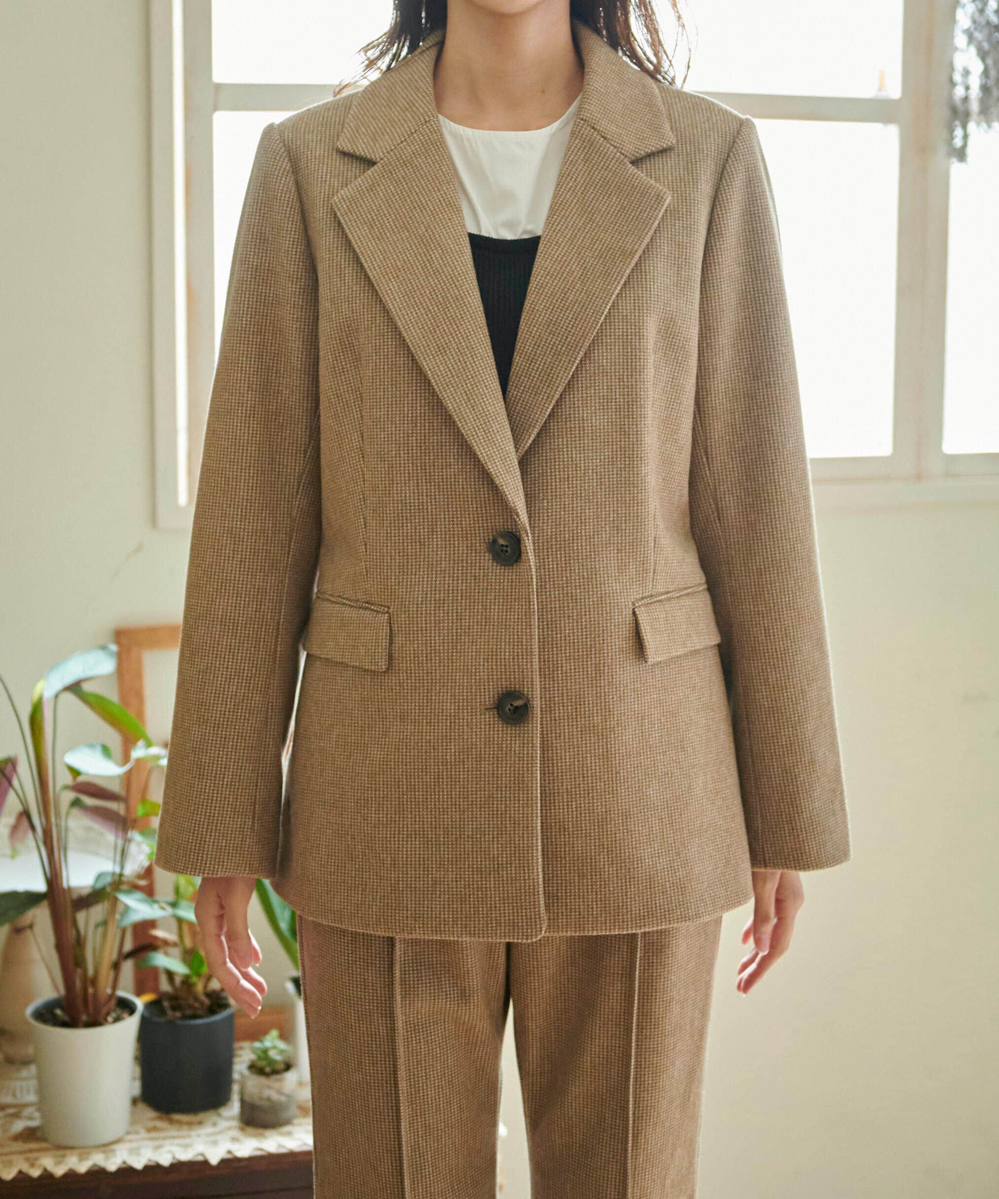  「[Sシリーズ対応商品]起毛テーラードジャケット」|その他|