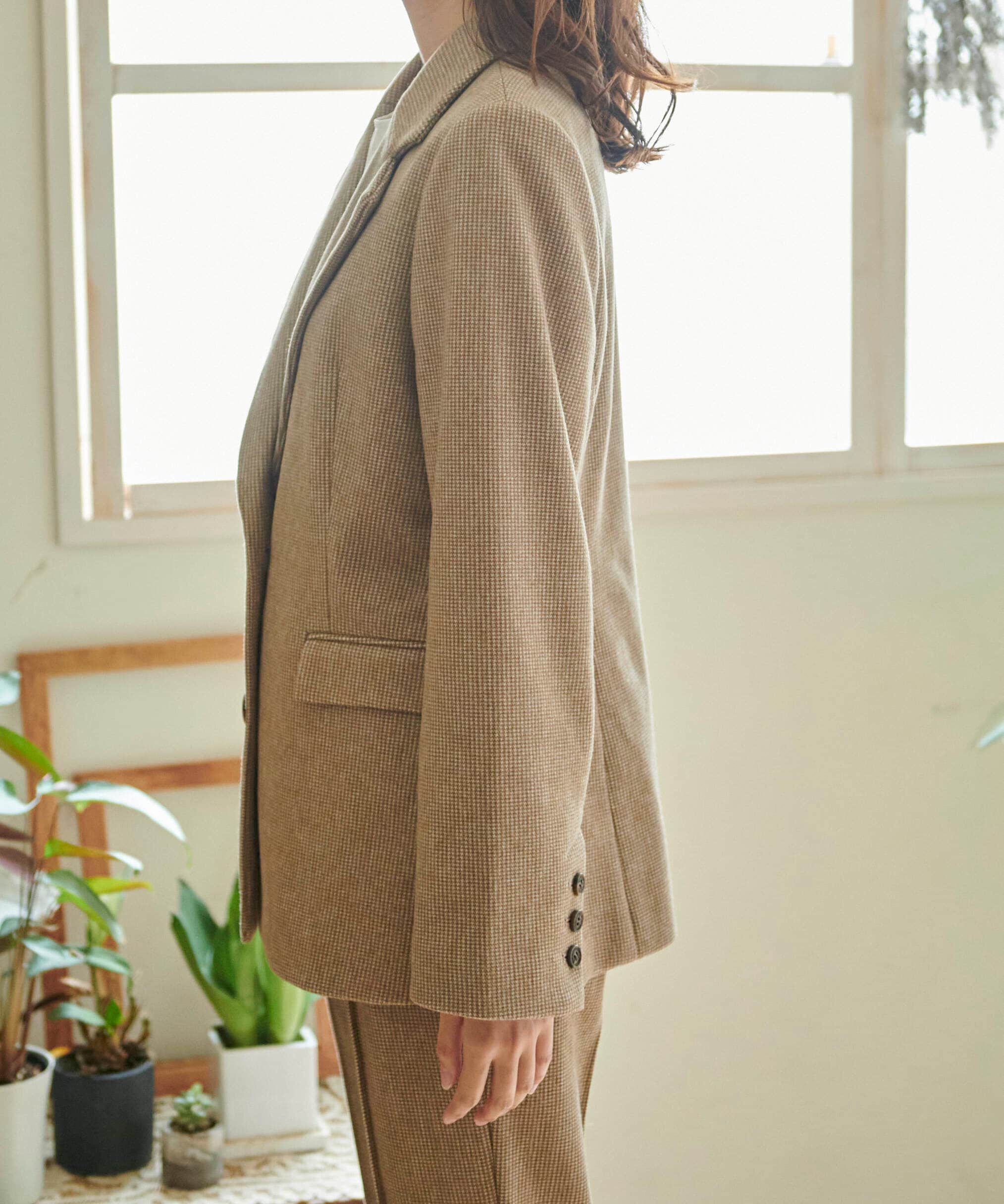  「[Sシリーズ対応商品]起毛テーラードジャケット」|その他|