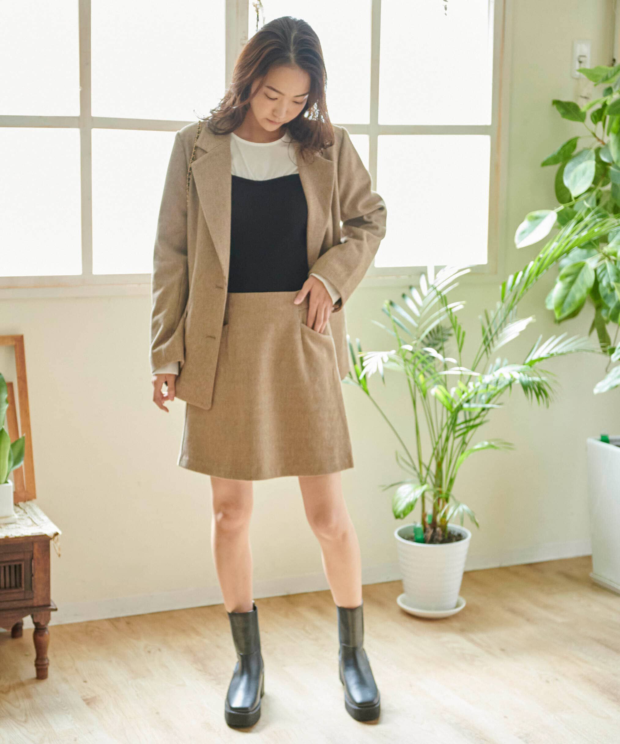  「[Sシリーズ対応商品]起毛テーラードジャケット」|その他|