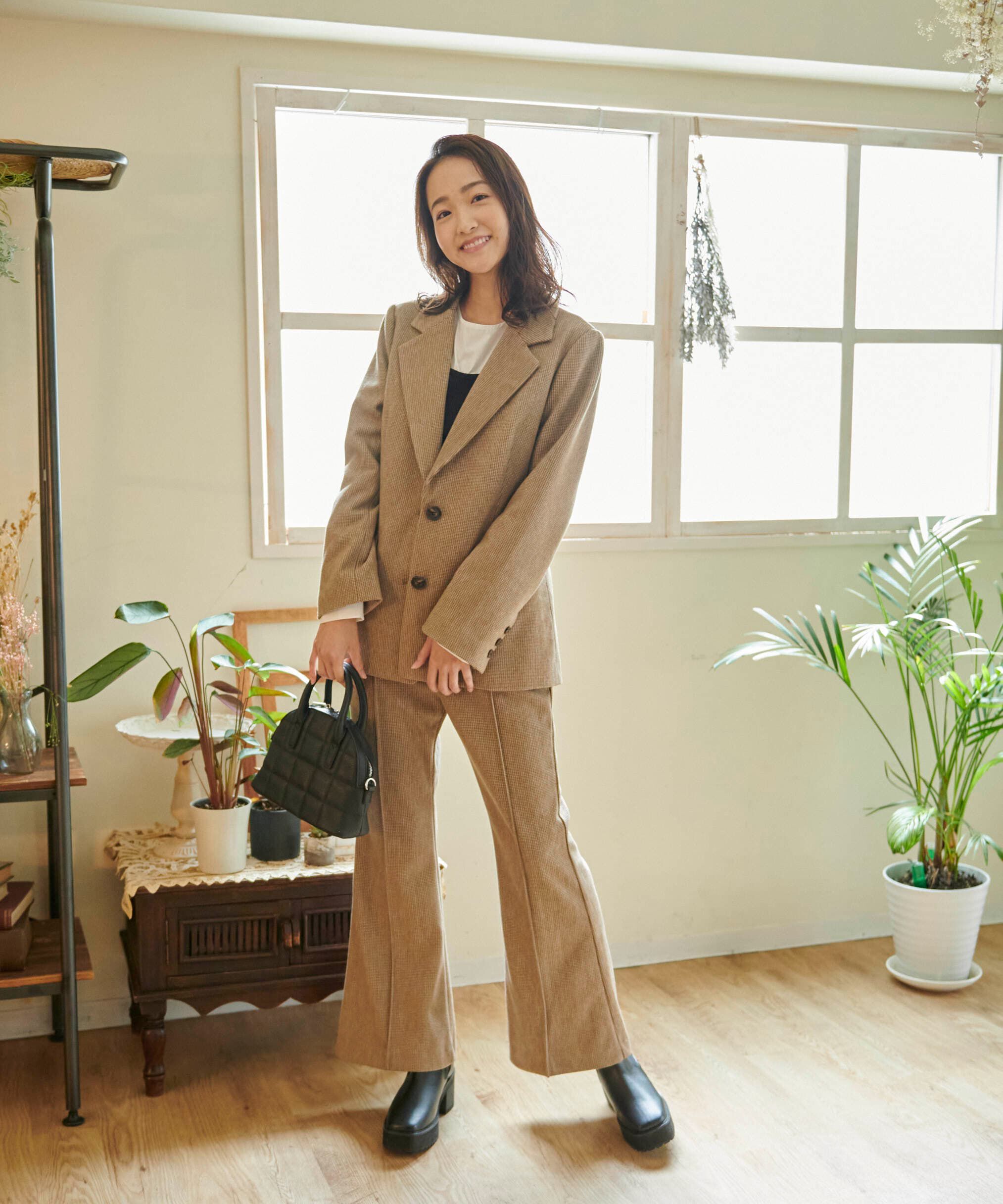  「[Sシリーズ対応商品]起毛テーラードジャケット」|その他|