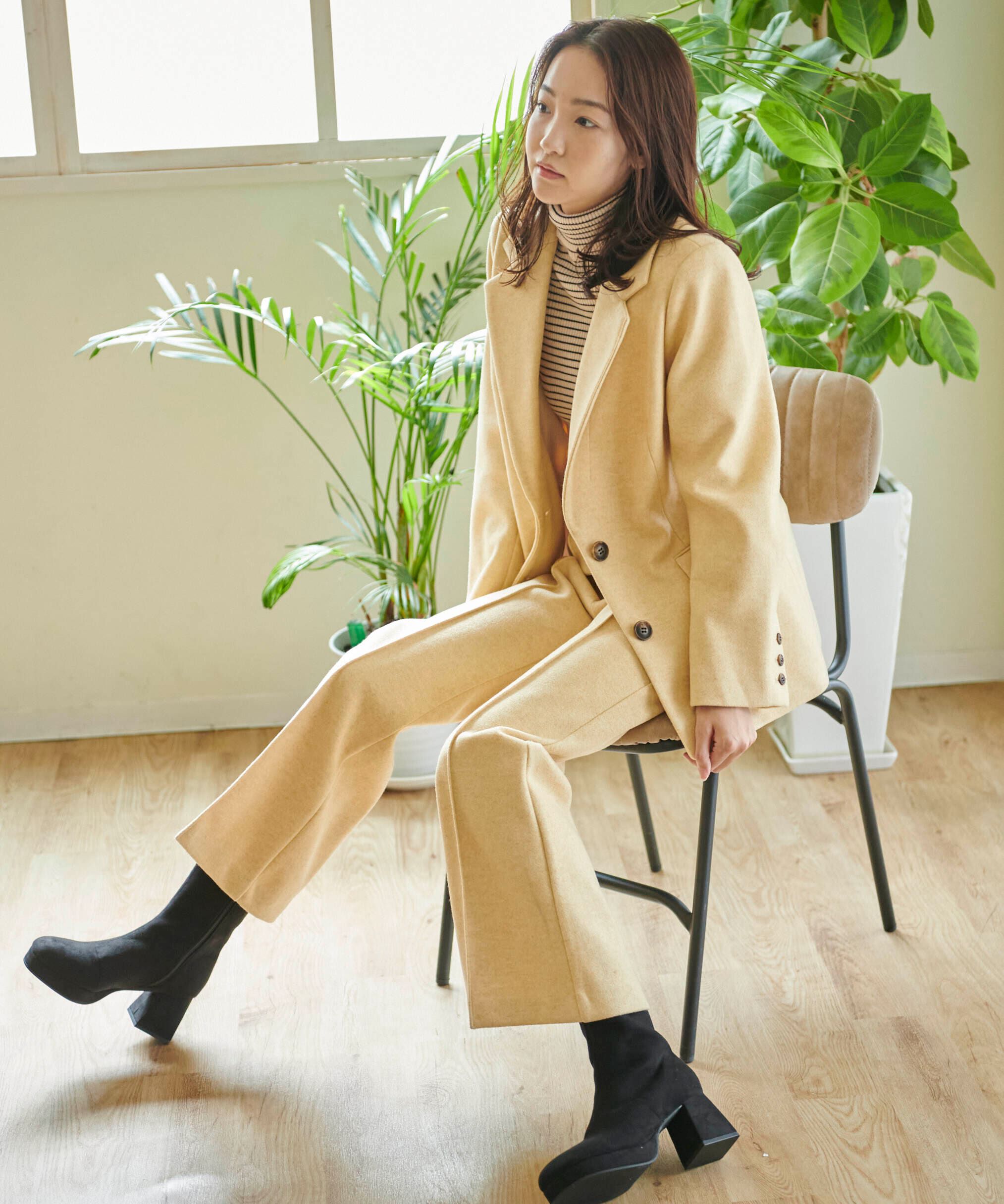  「[Sシリーズ対応商品]起毛テーラードジャケット」|その他|