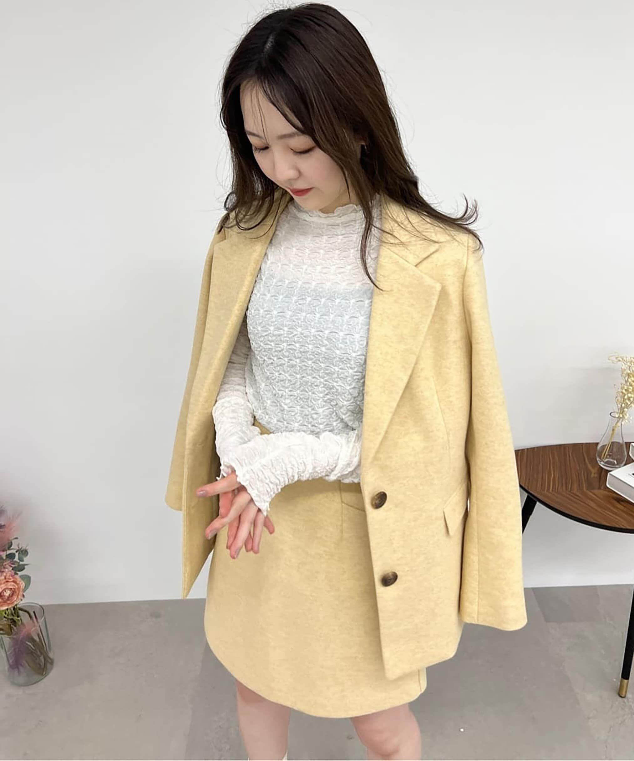  「[Sシリーズ対応商品]起毛テーラードジャケット」|その他|