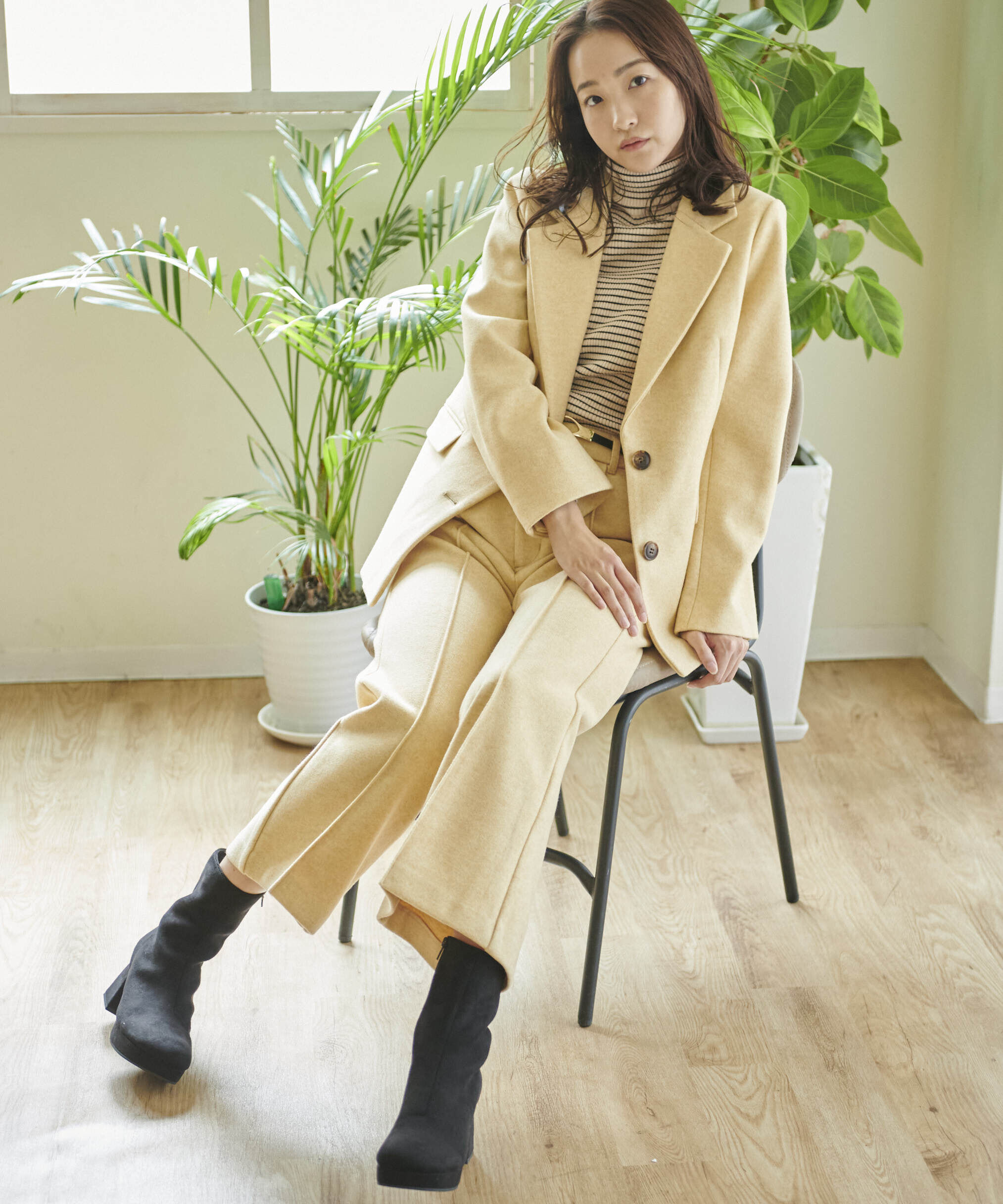  「[Sシリーズ対応商品]起毛テーラードジャケット」|その他|