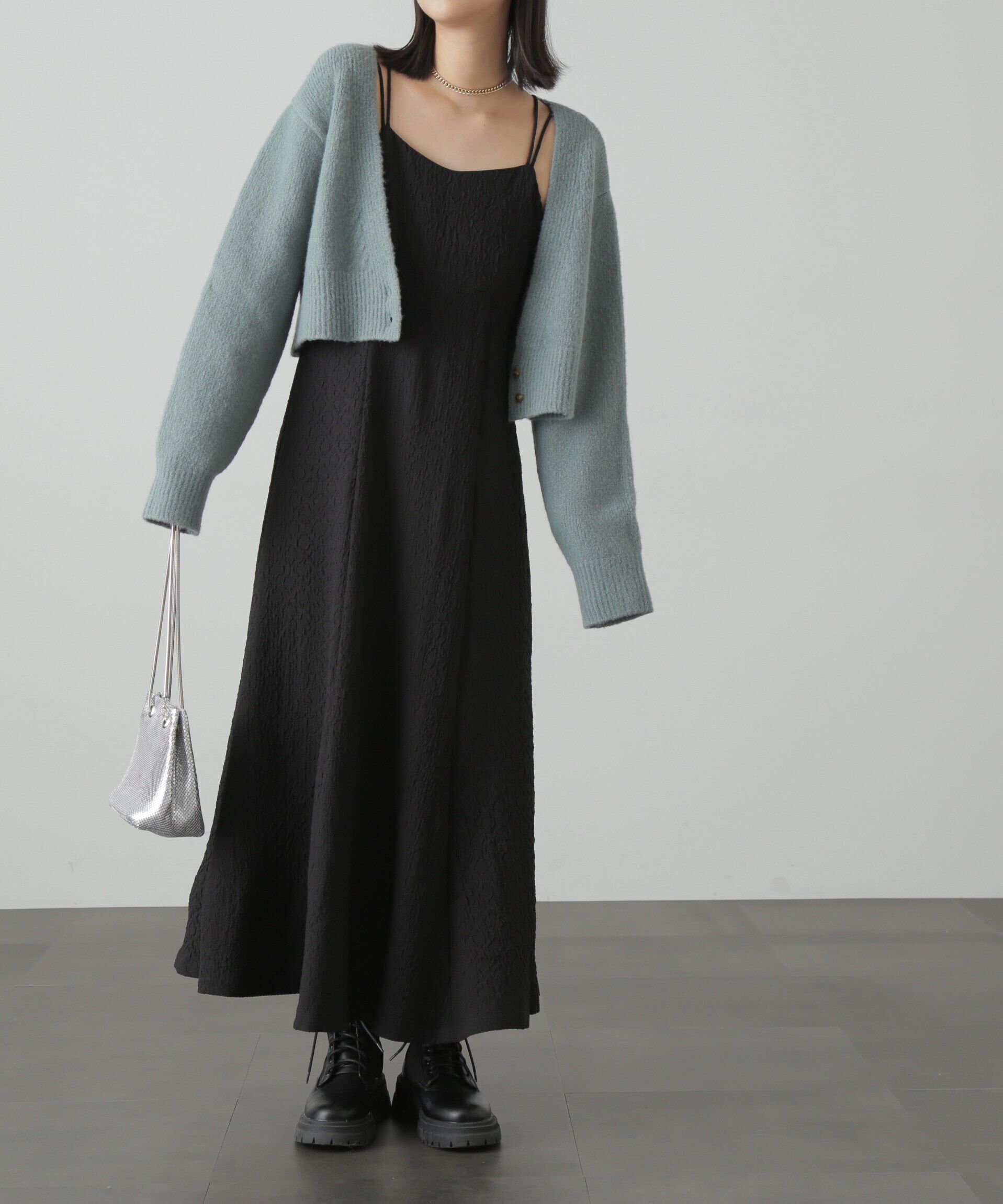  「[低身長サイズ/Sシリーズ]ワッシャーマーメイドキャミワンピース」|ワンピース|