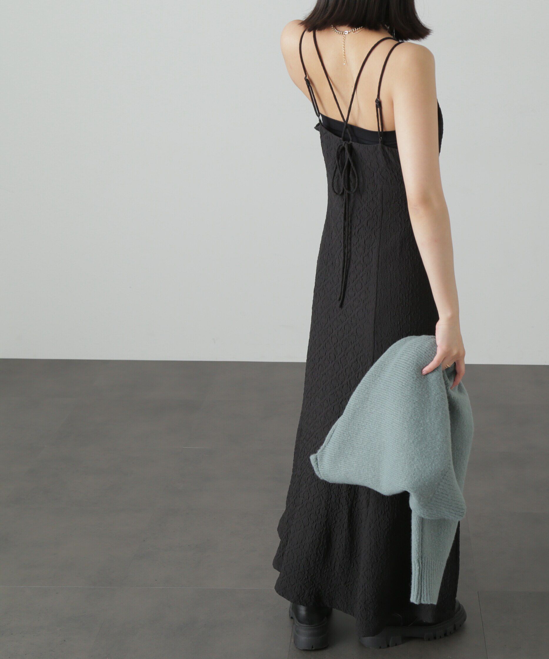  「[低身長サイズ/Sシリーズ]ワッシャーマーメイドキャミワンピース」|ワンピース|