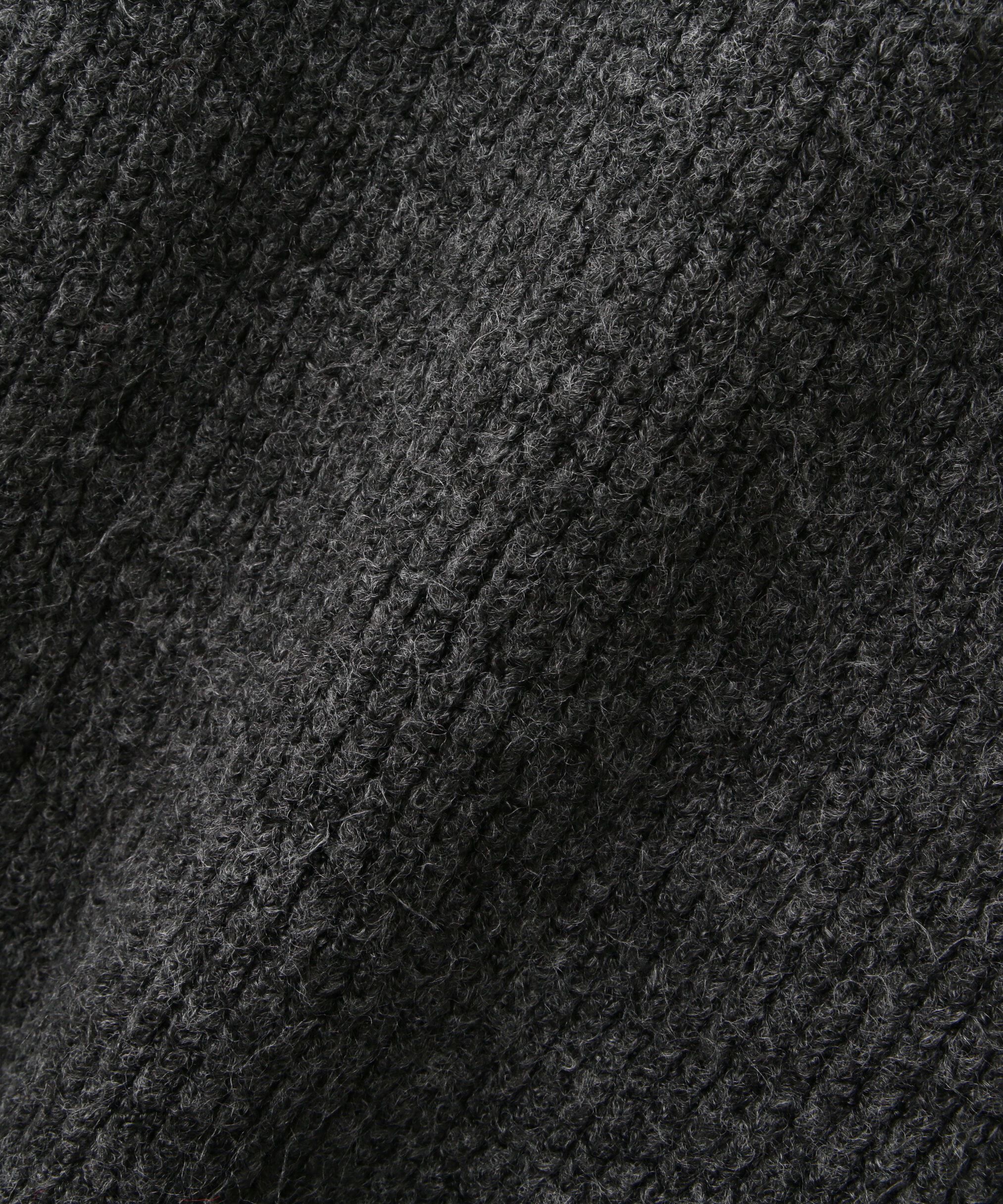  「ボリュームスリーブ畦ニットワンピース」|ワンピース|