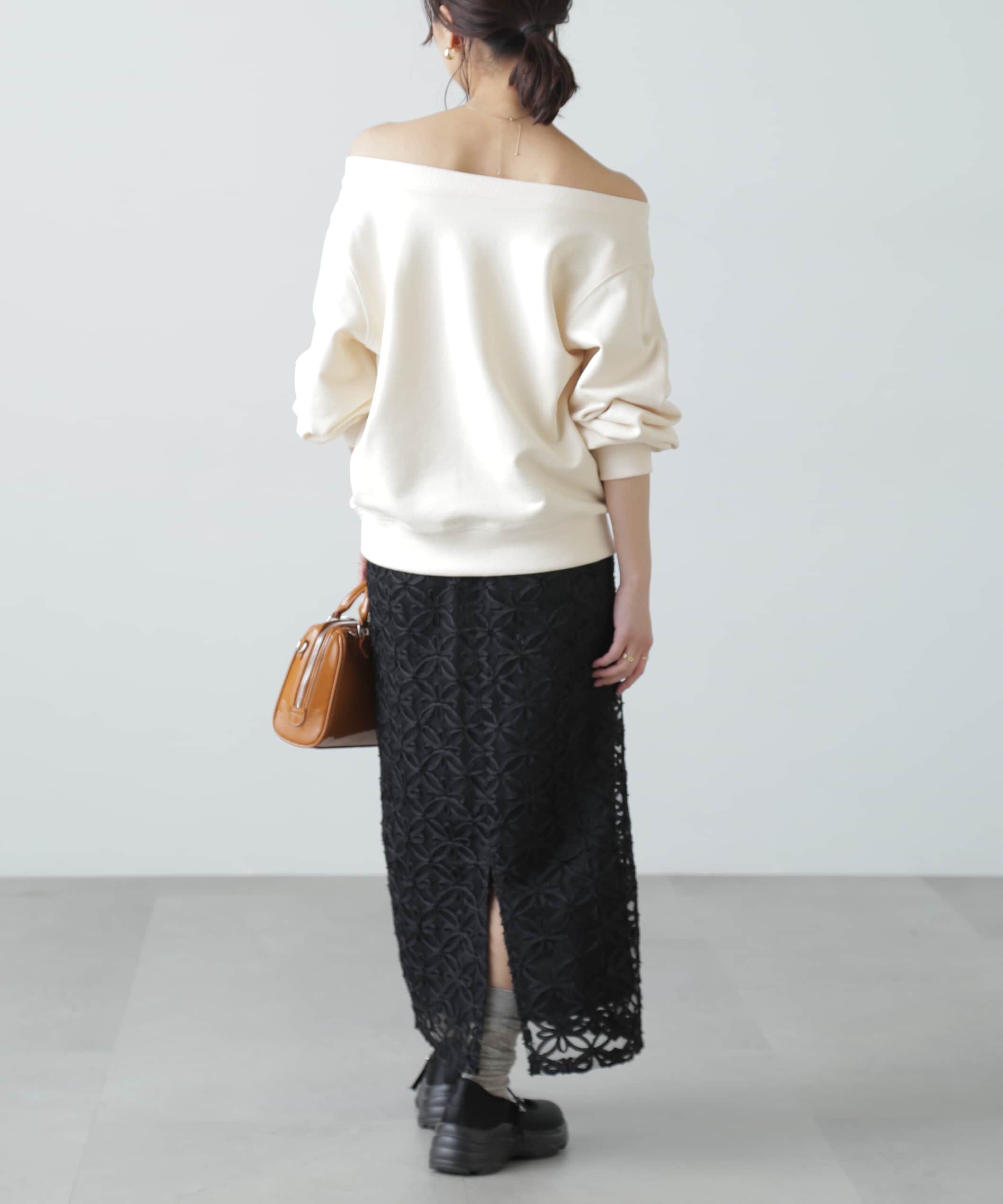  「オフショルスウェット」|Tシャツ・カットソー|