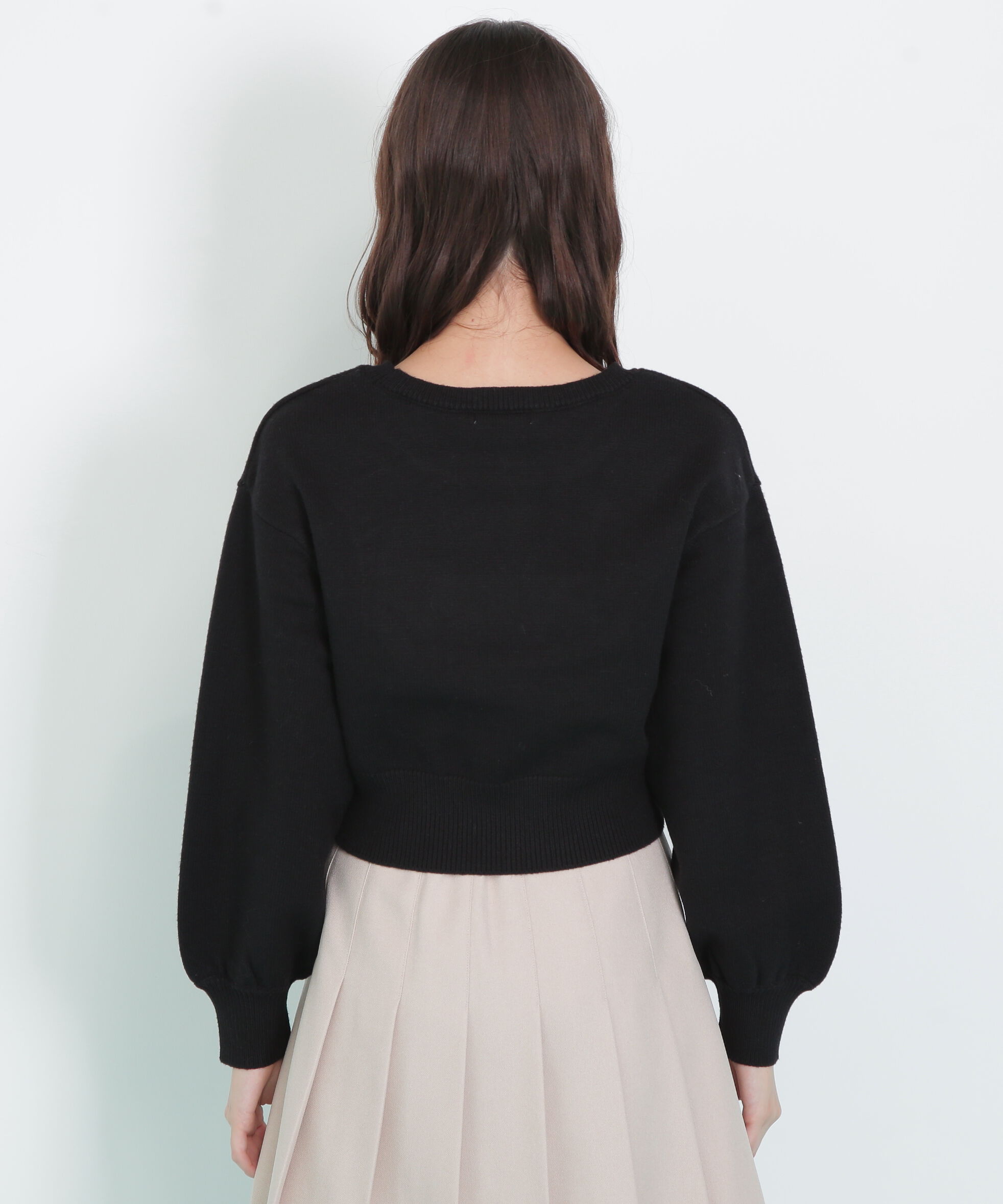  「バリエ―ションジャガードロゴニット」|ニット・セーター|