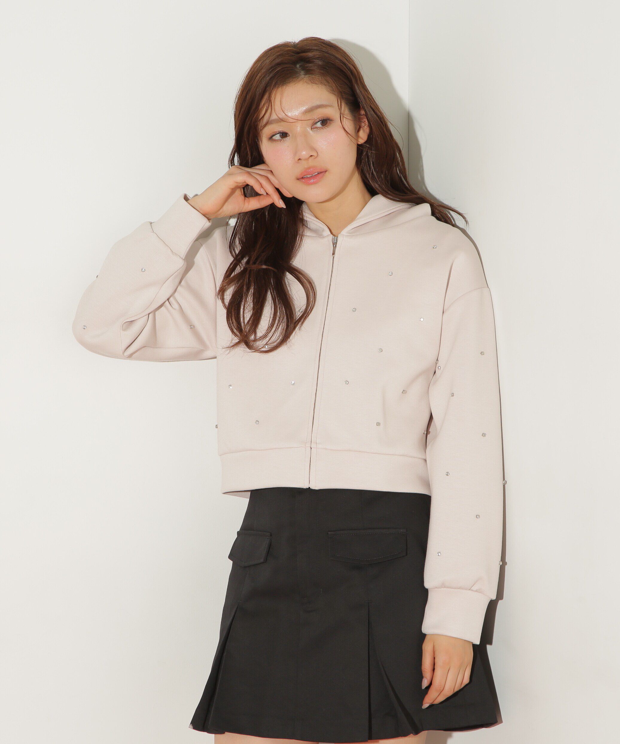  「ビジュートッピングフーディー」|Tシャツ・カットソー|