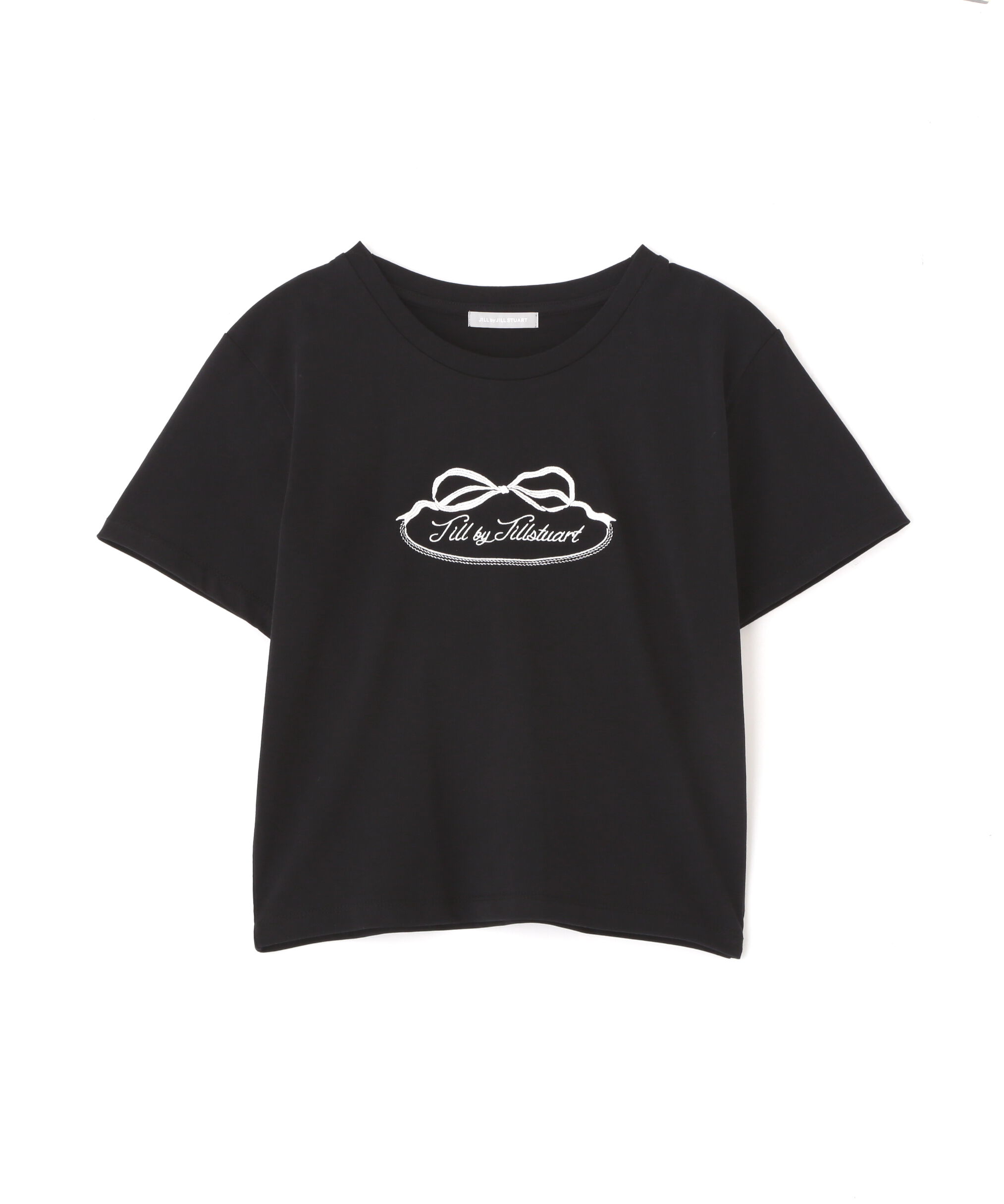  「オーガニックコットンリボンフレームロゴTシャツ」|Tシャツ・カットソー|