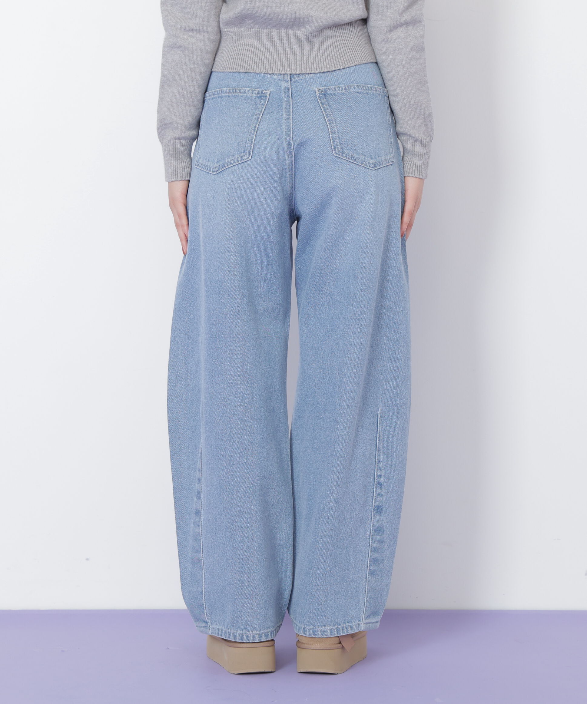  「ビジュートッピングデニムパンツ」|その他|