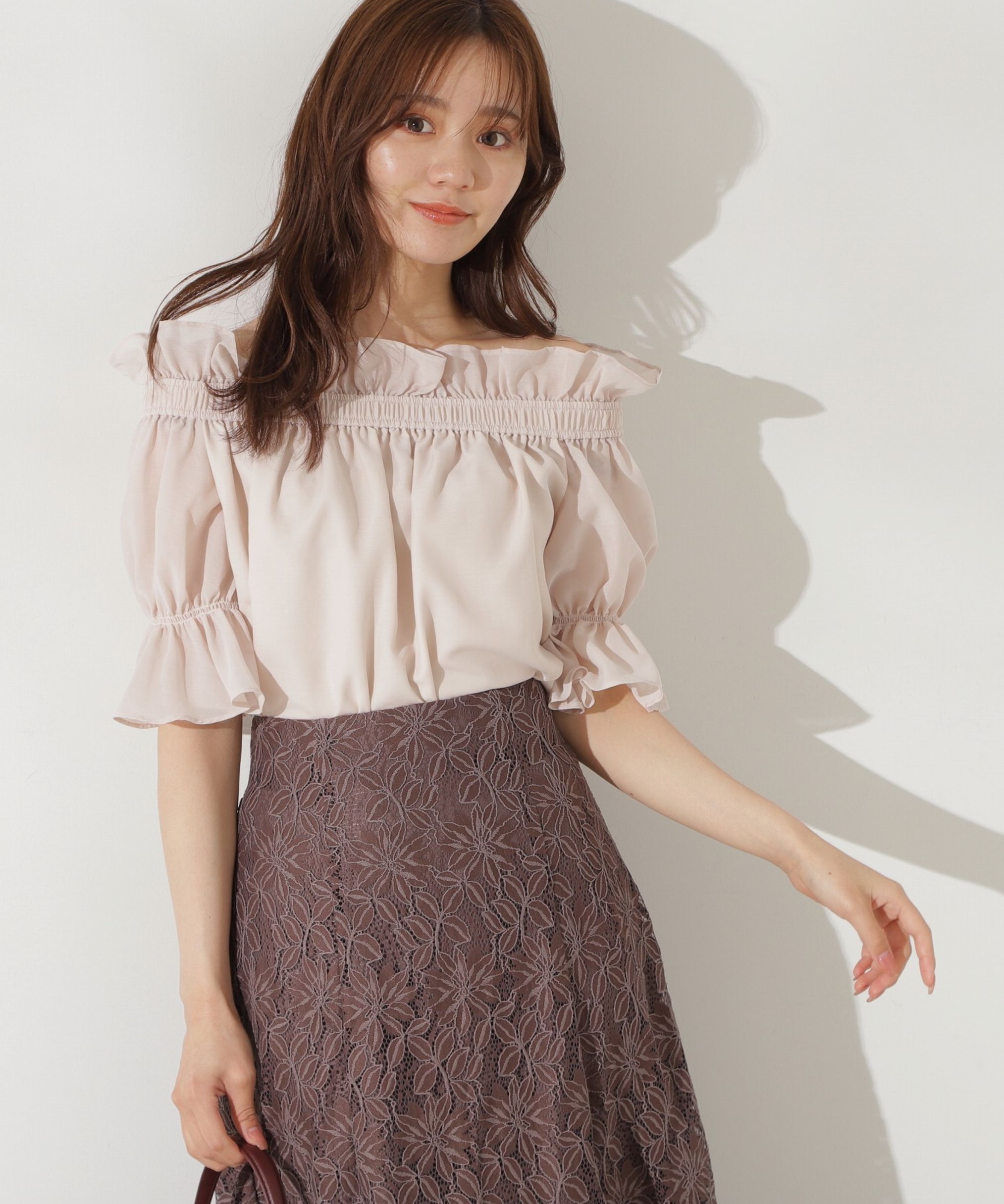 PROPORTION BODY DRESSING「オフショルブラウス」|シャツ・ブラウス|