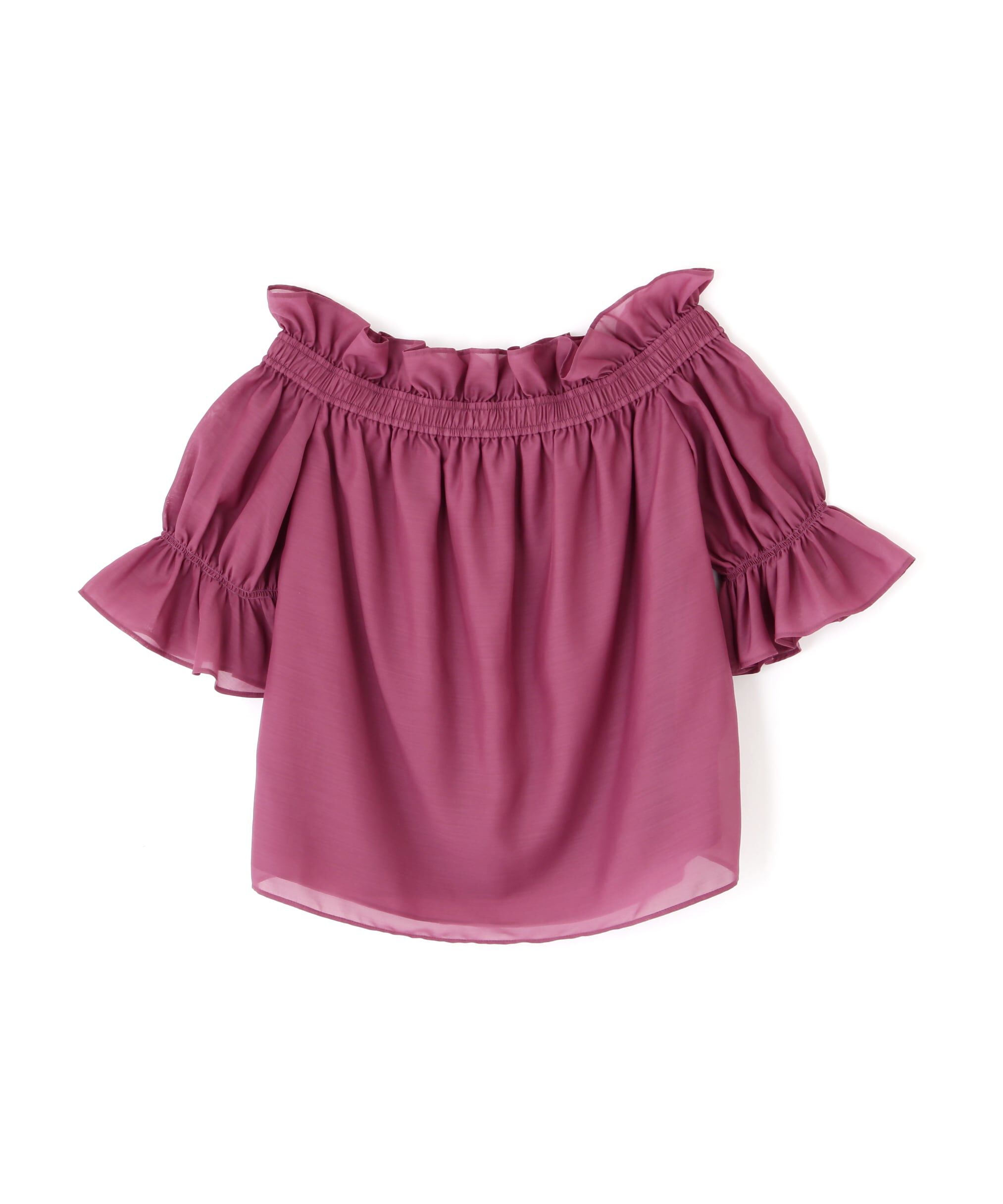 PROPORTION BODY DRESSING「オフショルブラウス」|シャツ・ブラウス|