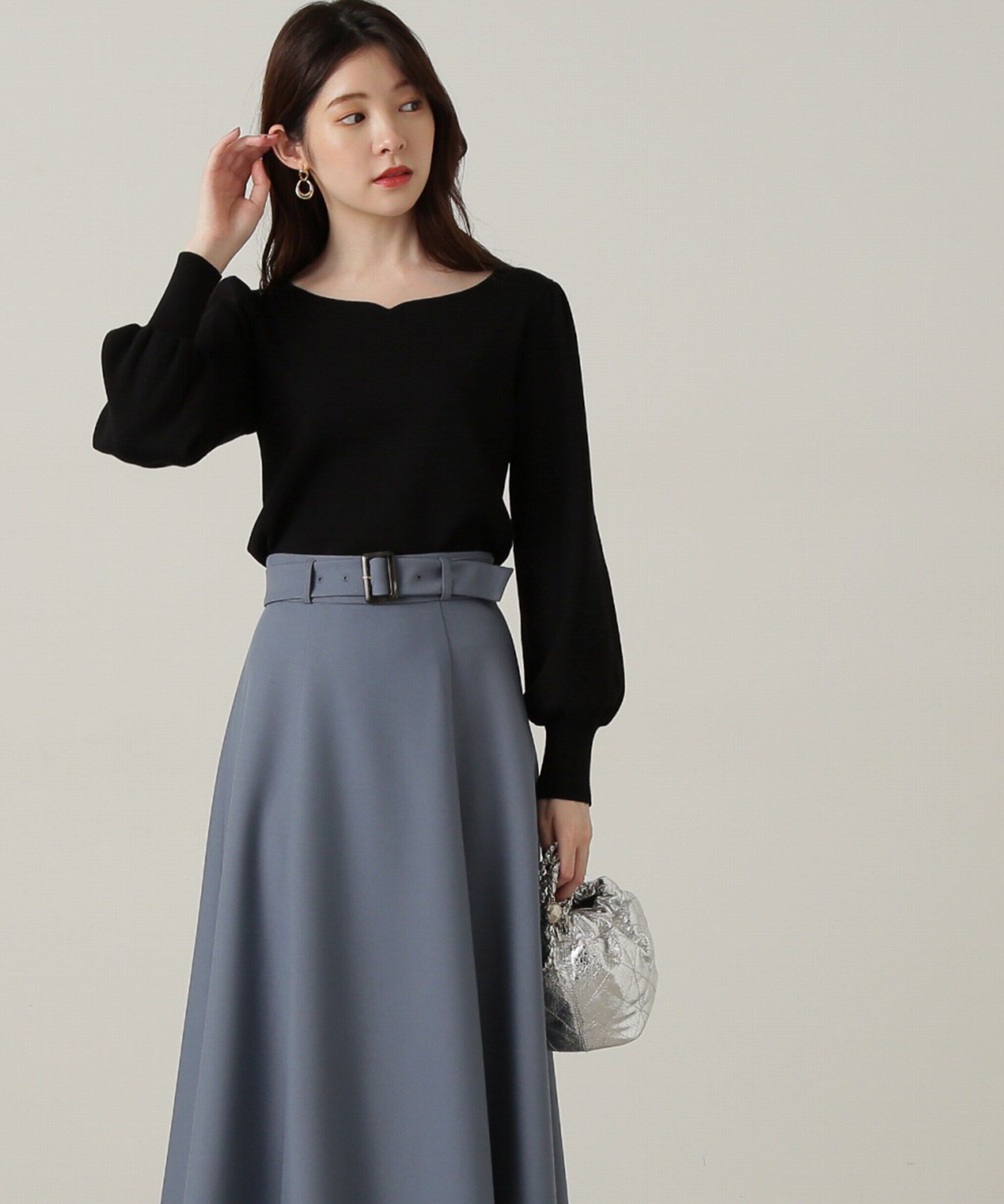 PROPORTION BODY DRESSING「ハートカット総針ニット」|ニット・セーター|