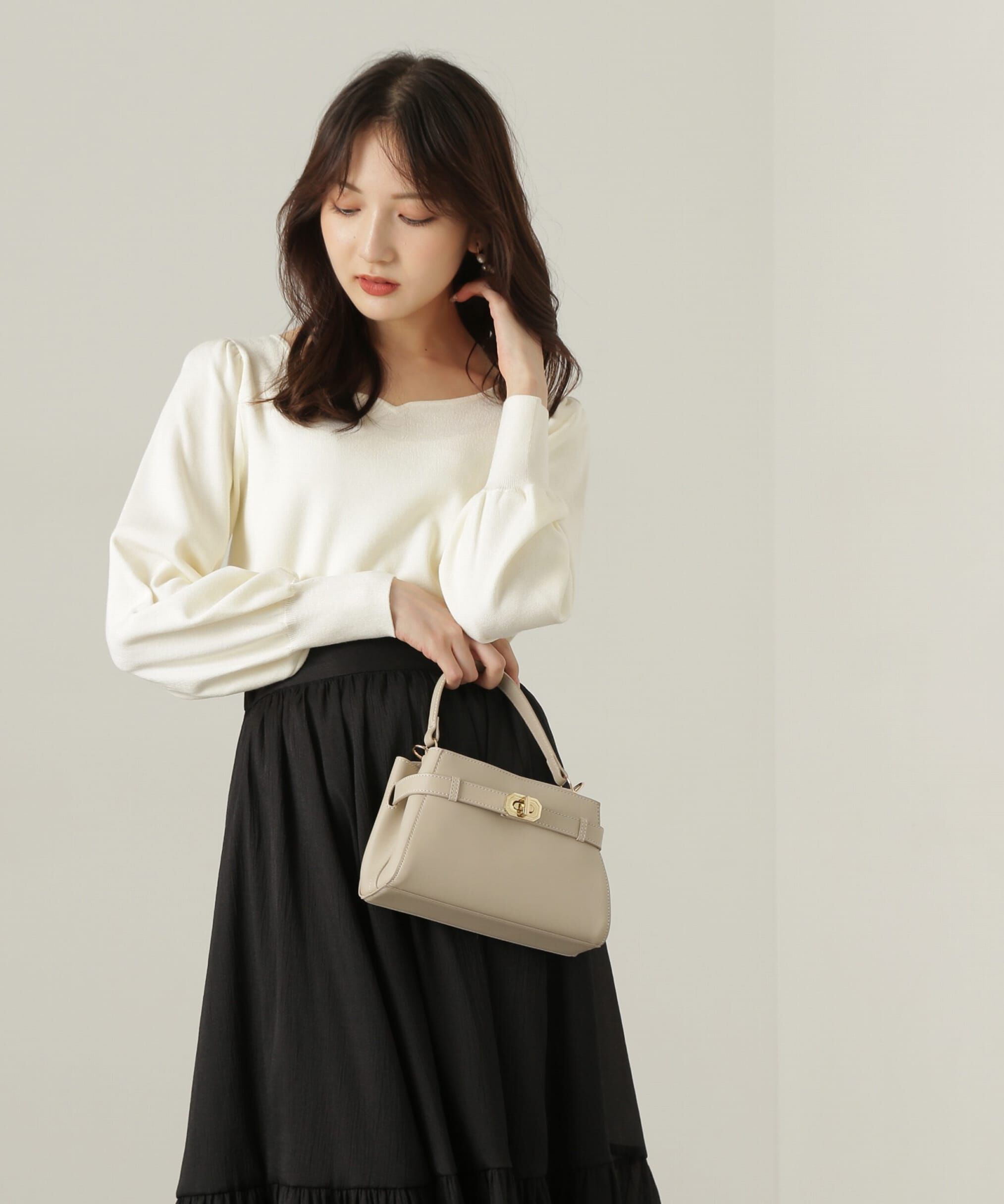 PROPORTION BODY DRESSING「ハートカット総針ニット」|ニット・セーター|