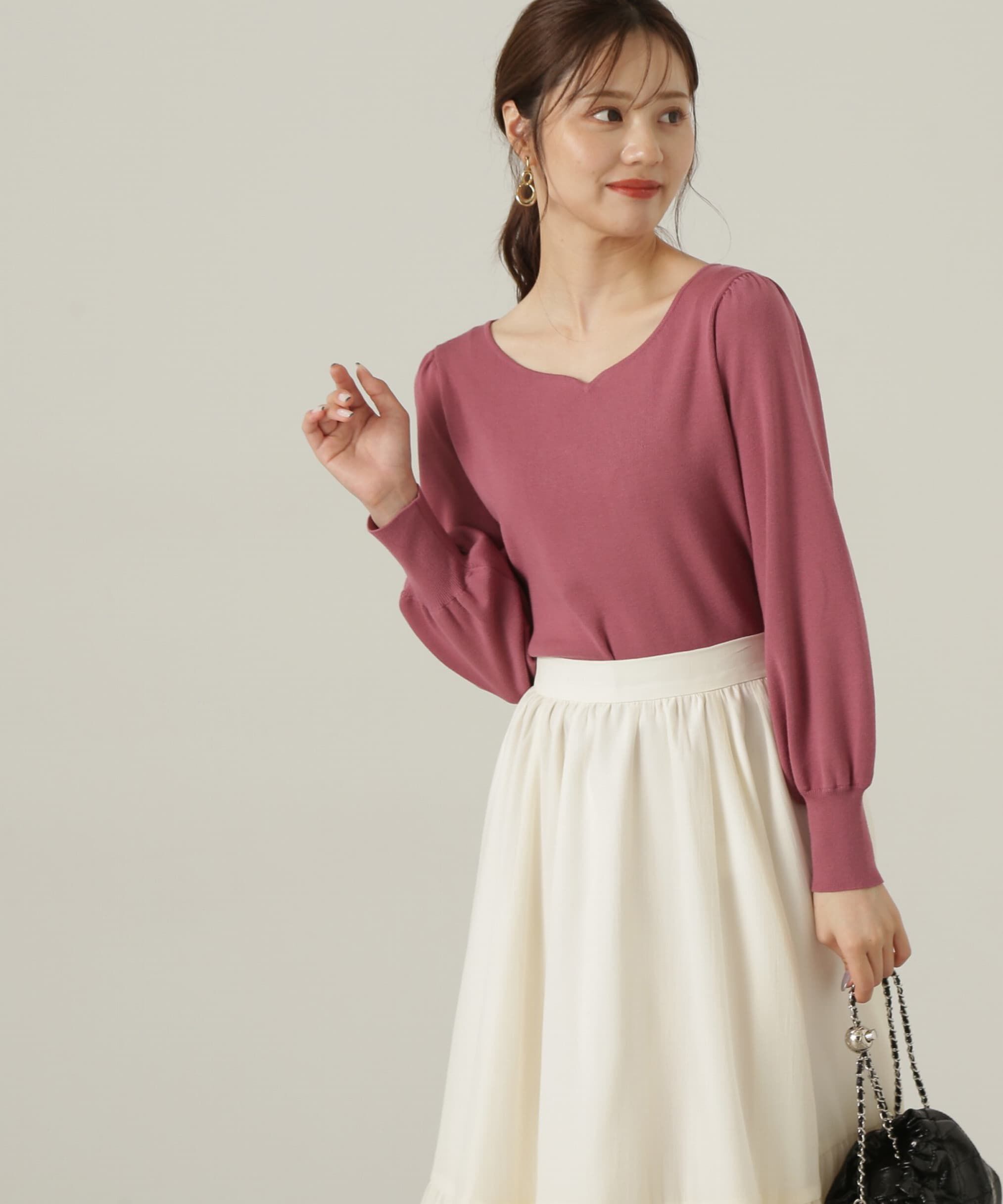 PROPORTION BODY DRESSING「ハートカット総針ニット」|ニット・セーター|