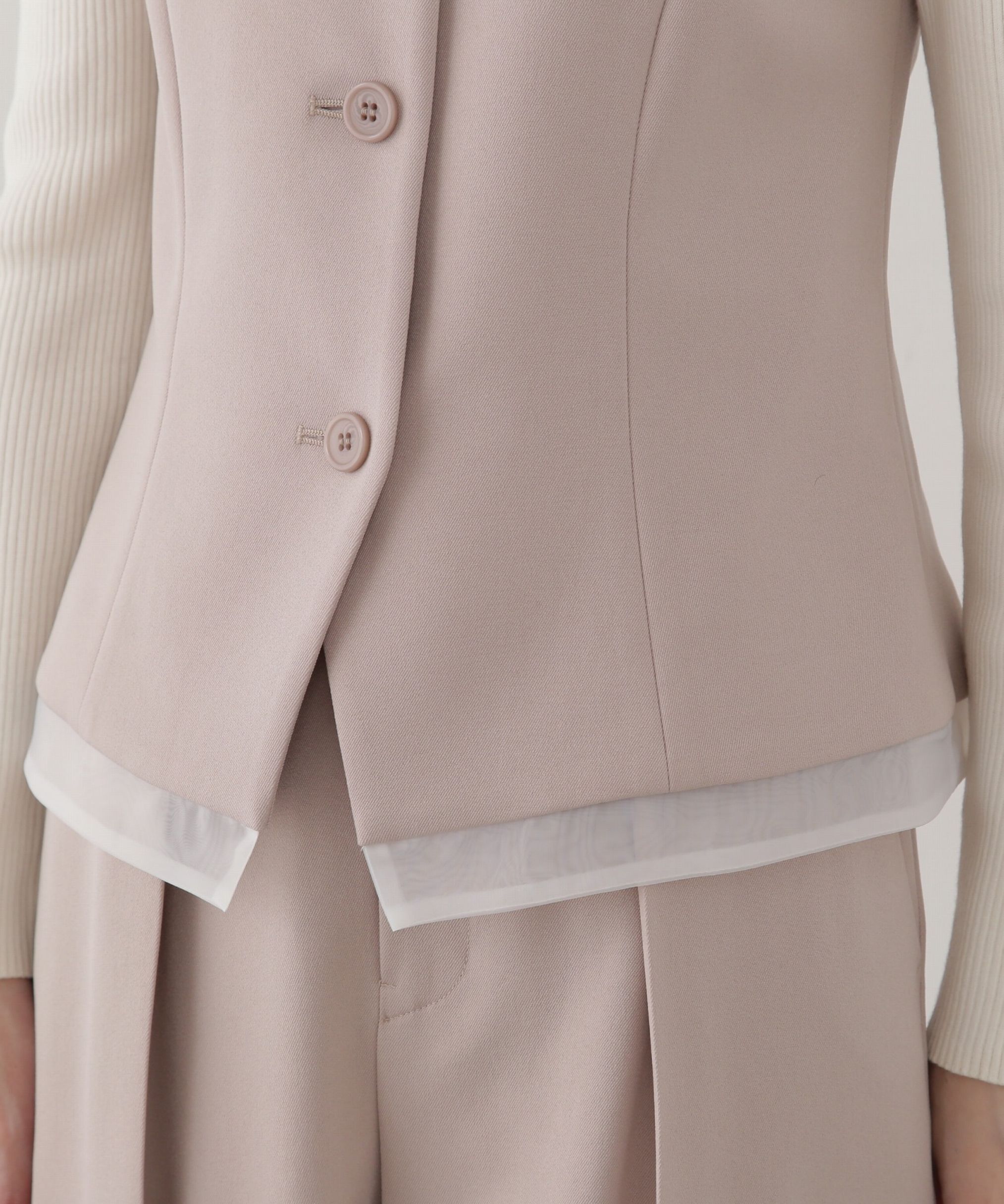 PROPORTION BODY DRESSING「ベスト」|シャツ・ブラウス|