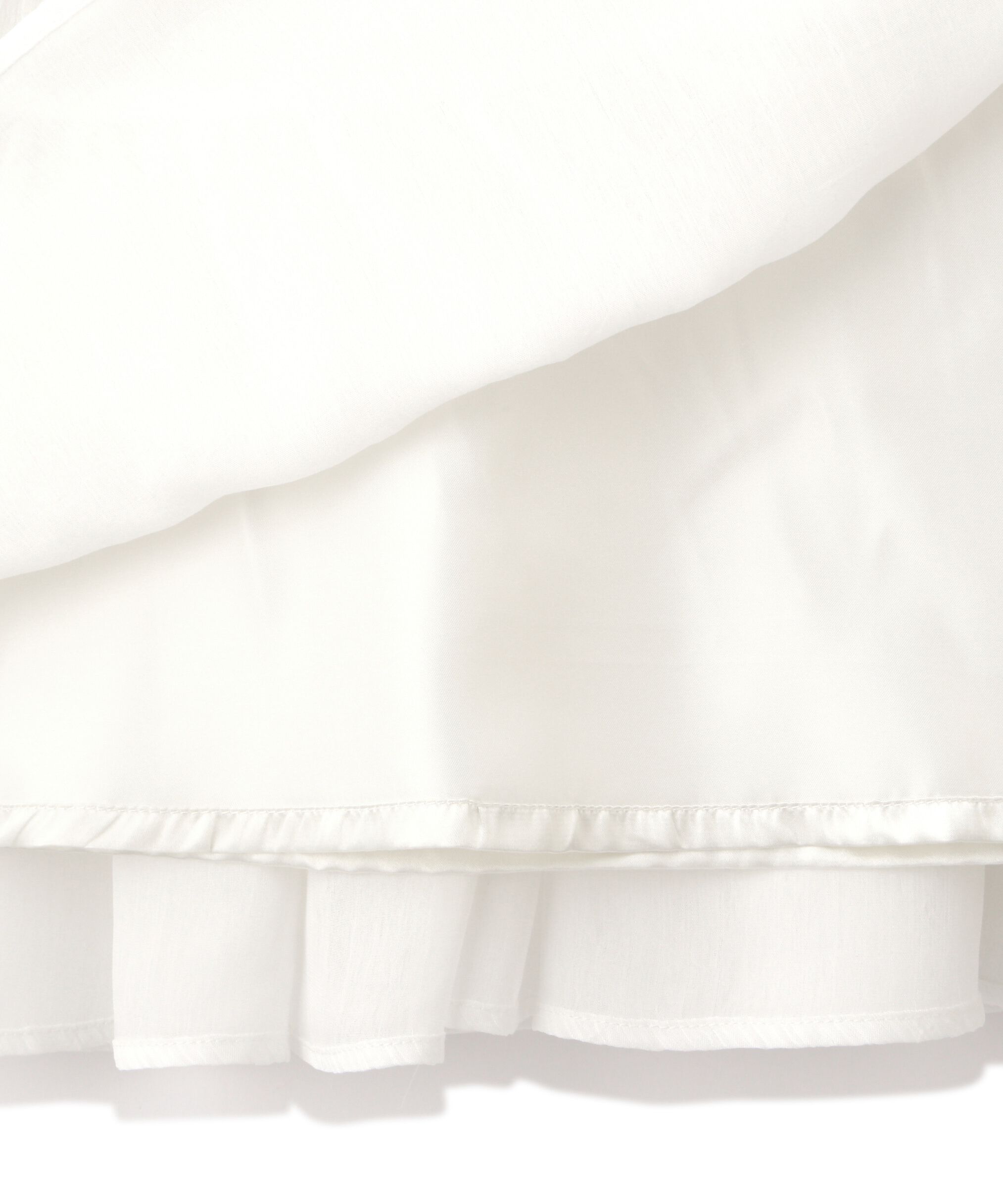 PROPORTION BODY DRESSING「シアー楊柳ティアードスカート」|スカート|