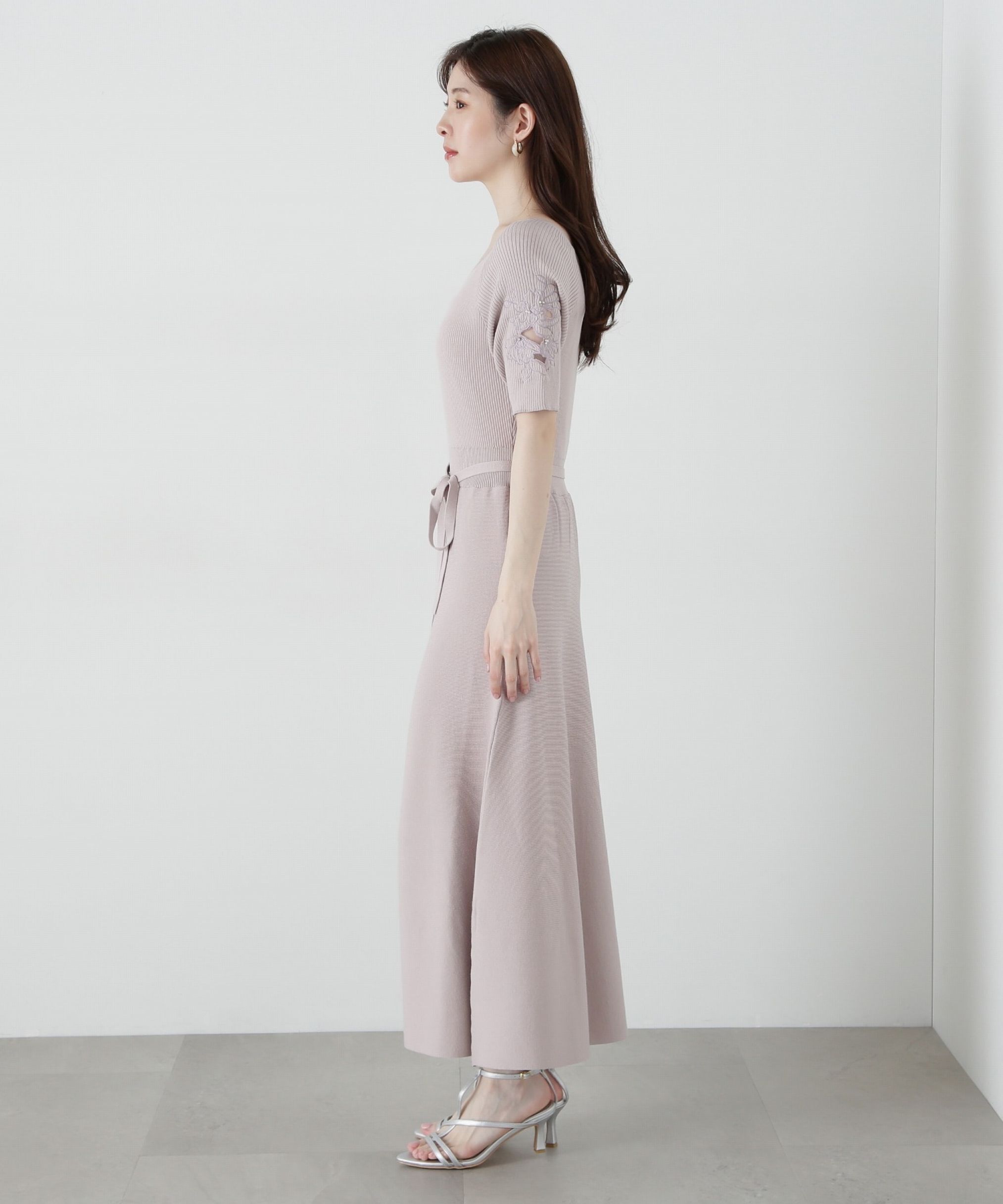 PROPORTION BODY DRESSING「エンブロイダリーニットワンピース」|ワンピース|