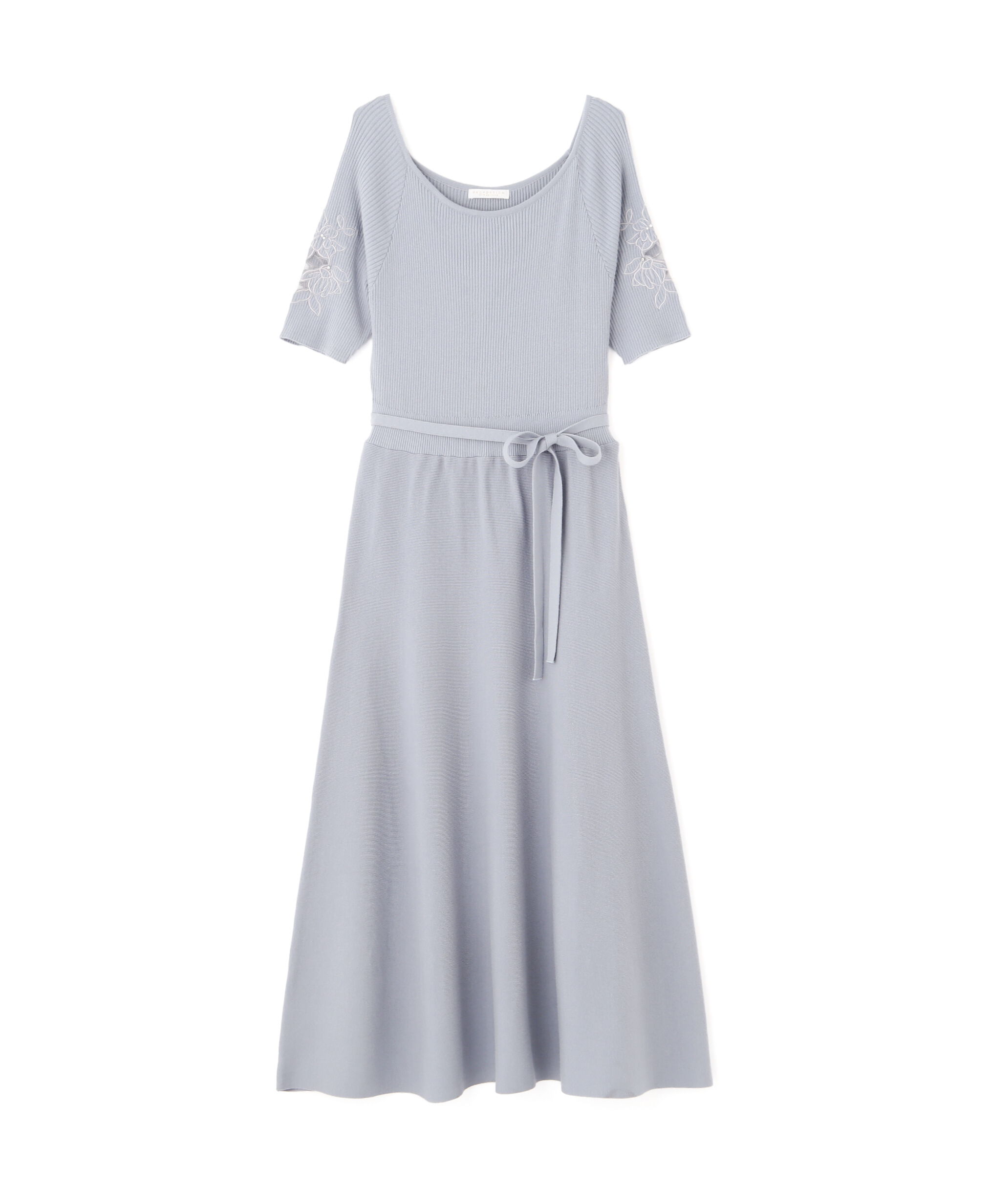 PROPORTION BODY DRESSING「エンブロイダリーニットワンピース」|ワンピース|