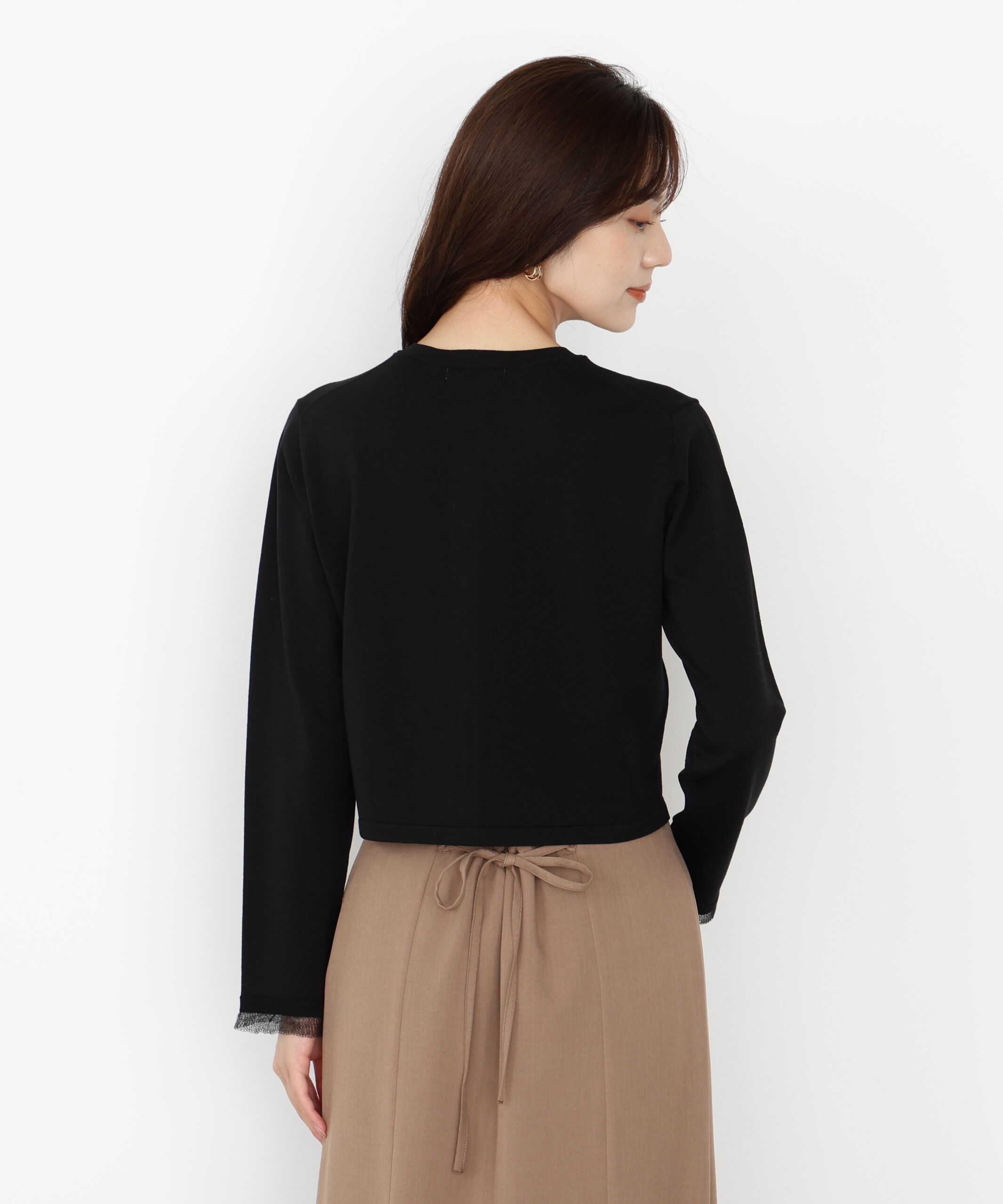 PROPORTION BODY DRESSING「＜ハンドウォッシャブル＞ゴールド釦カーディガン 25AW」|カーディガン|