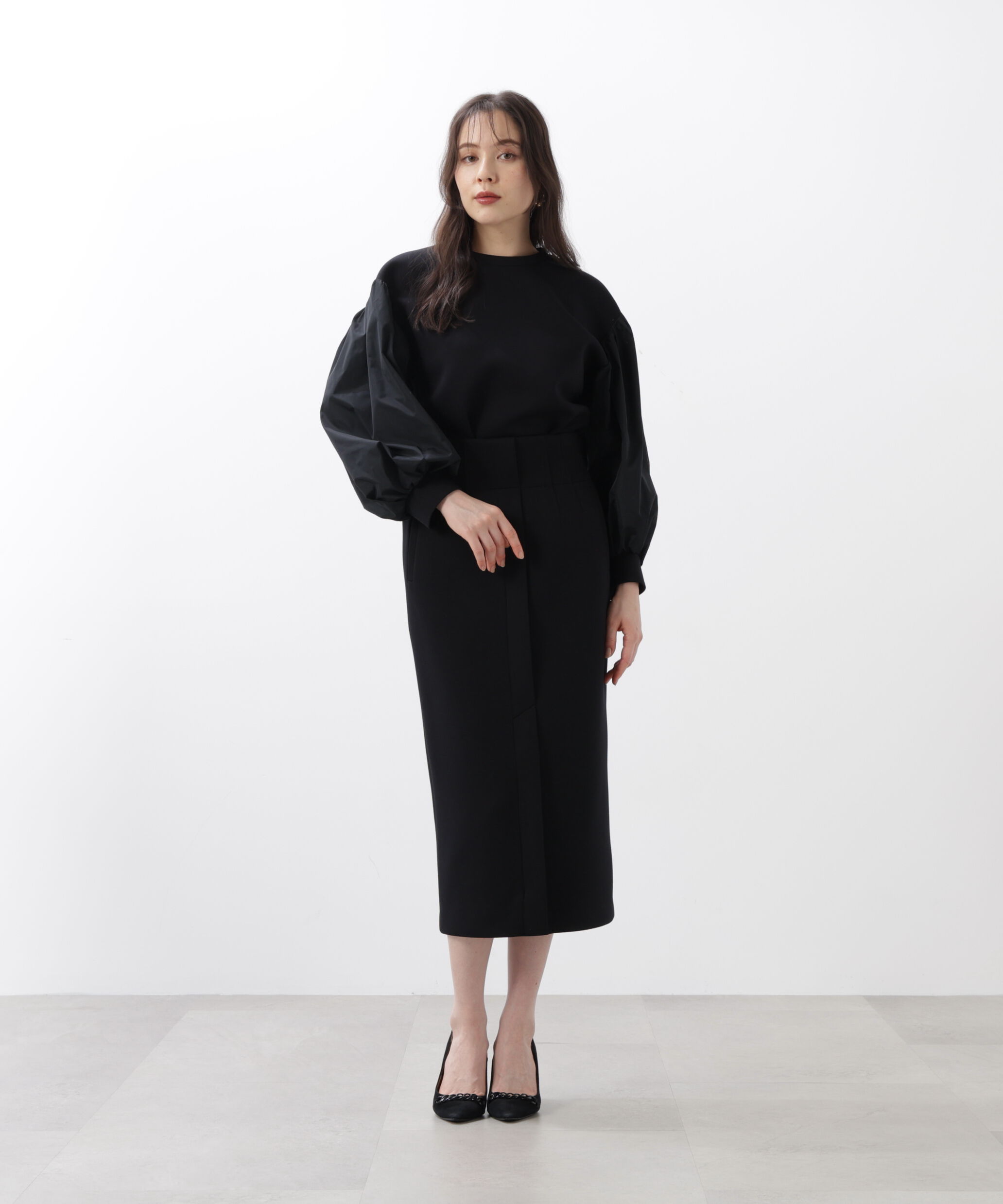  「◆ハイウエストダンボールミディスカート」|スカート|